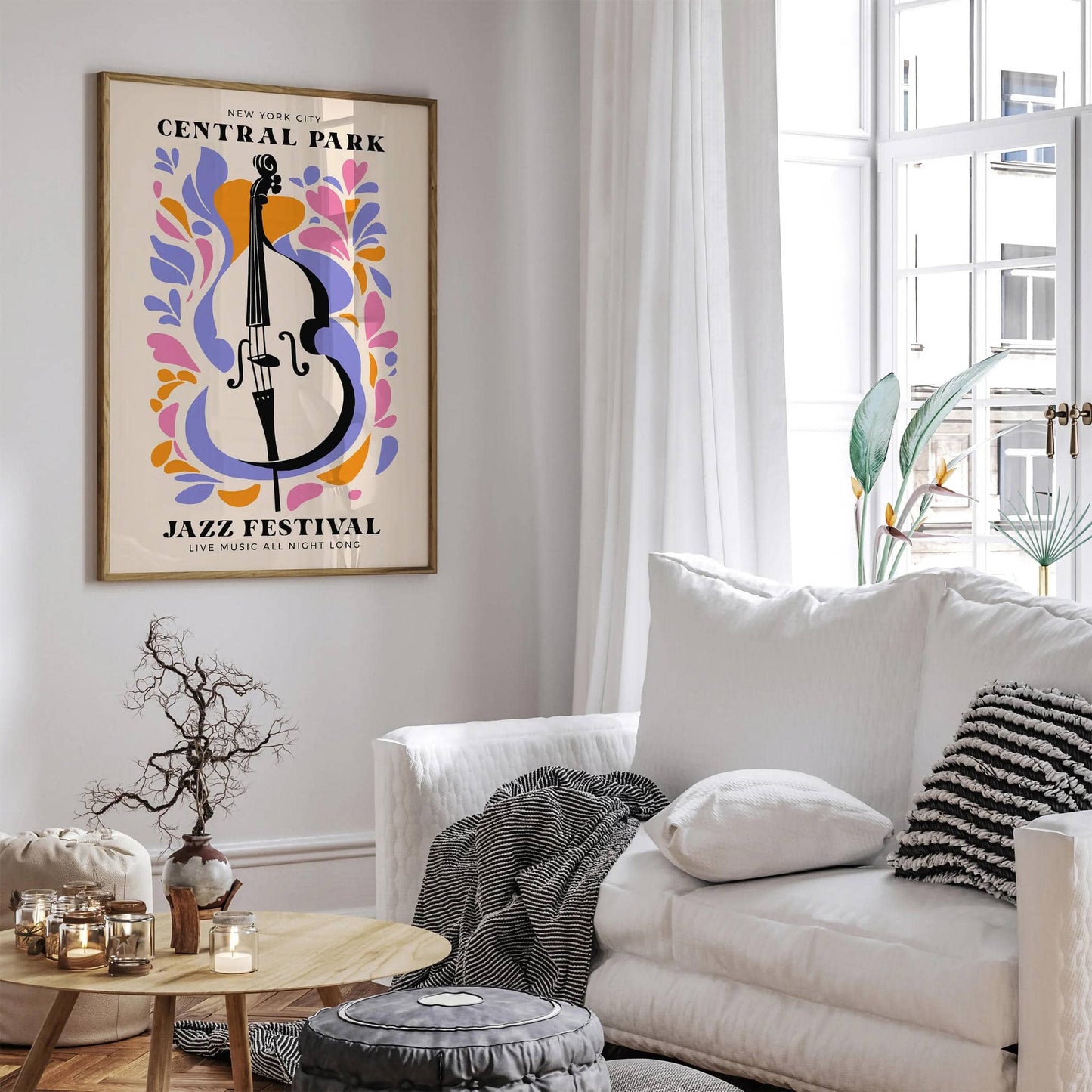 Central Park Jazz Festival Poster - HypeSheriff