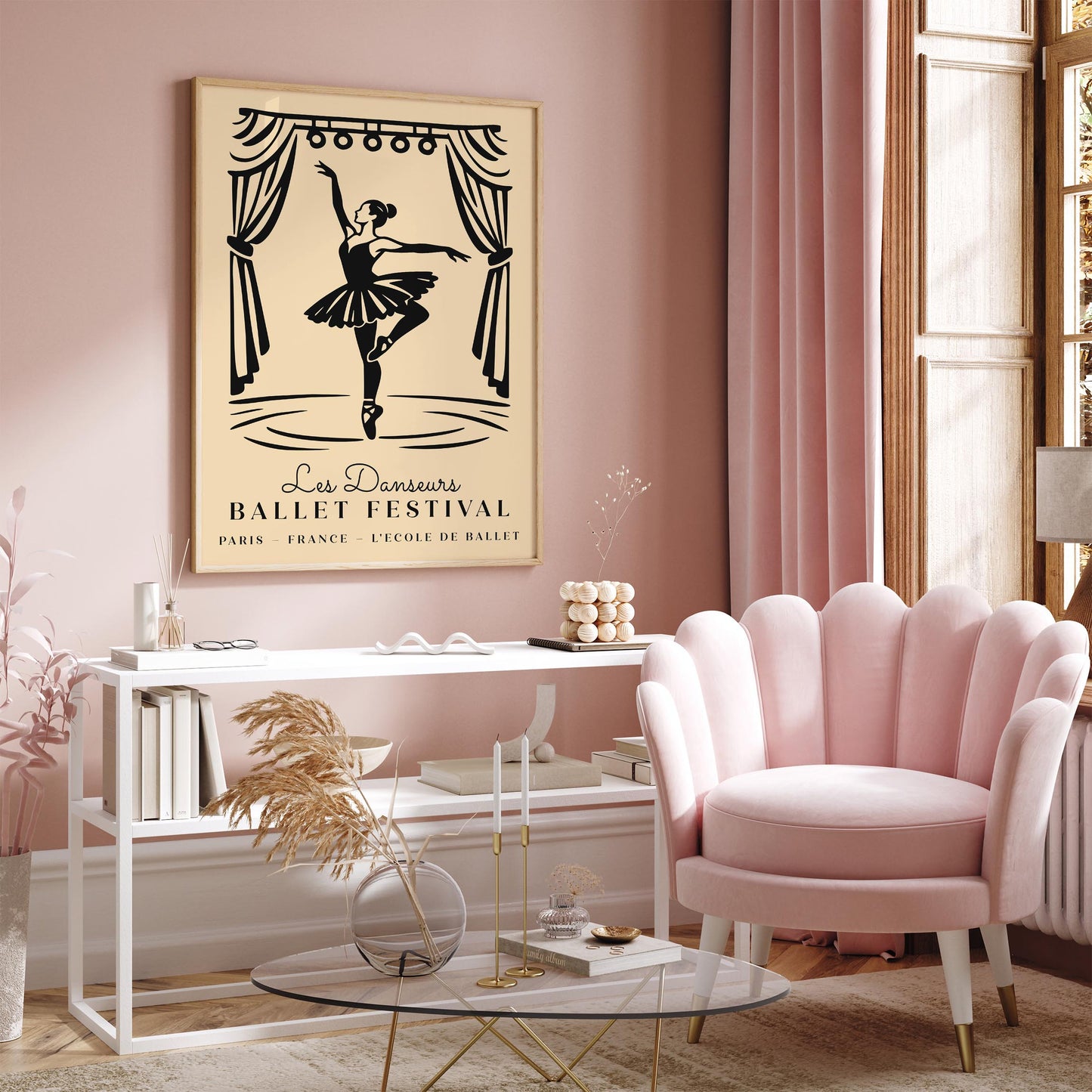 Les Danseurs Paris Ballet Poster