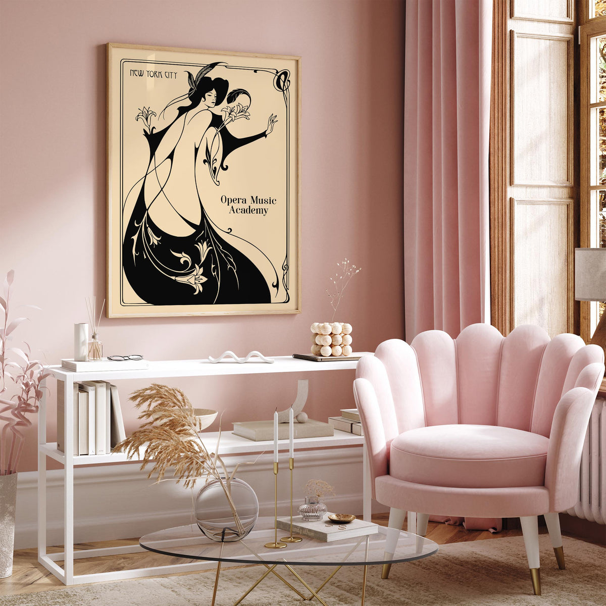 Opera Music Academy NYC Art Poster
