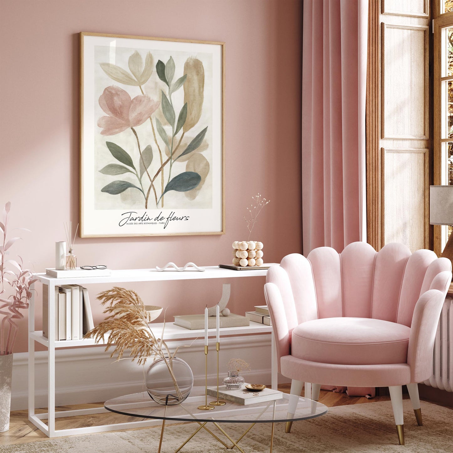 Jardin de Fleurs Poster 2026