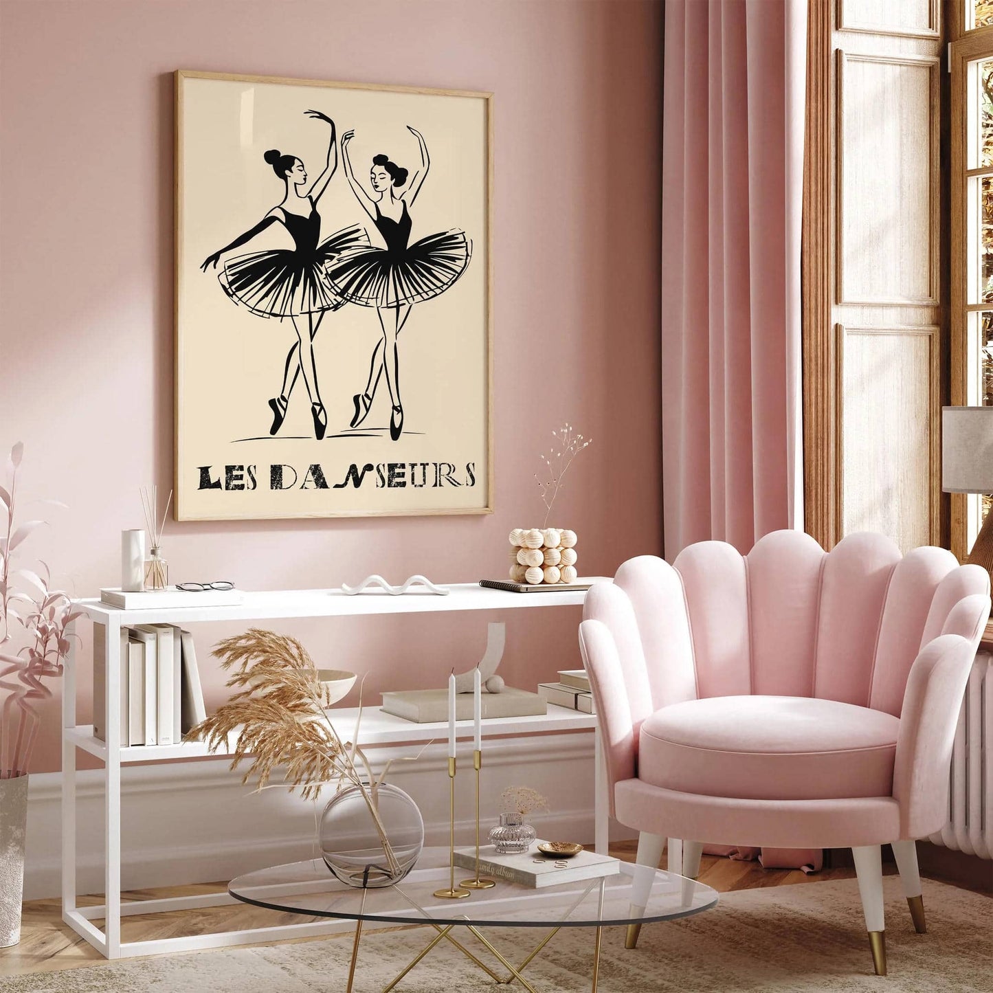 Les Danseurs Ballerinas Poster
