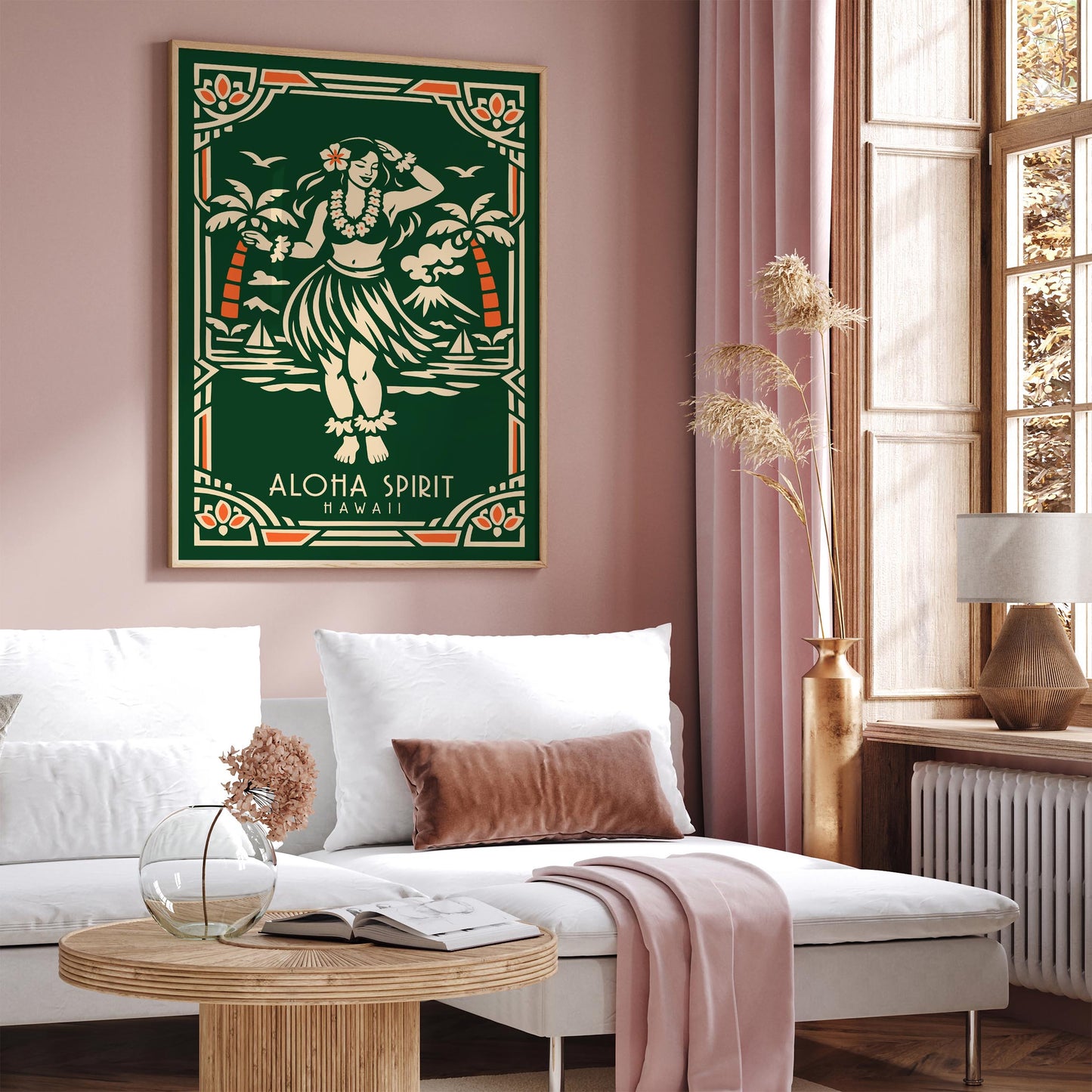 Aloha Spirit Hawaii Hula Dancer Poster