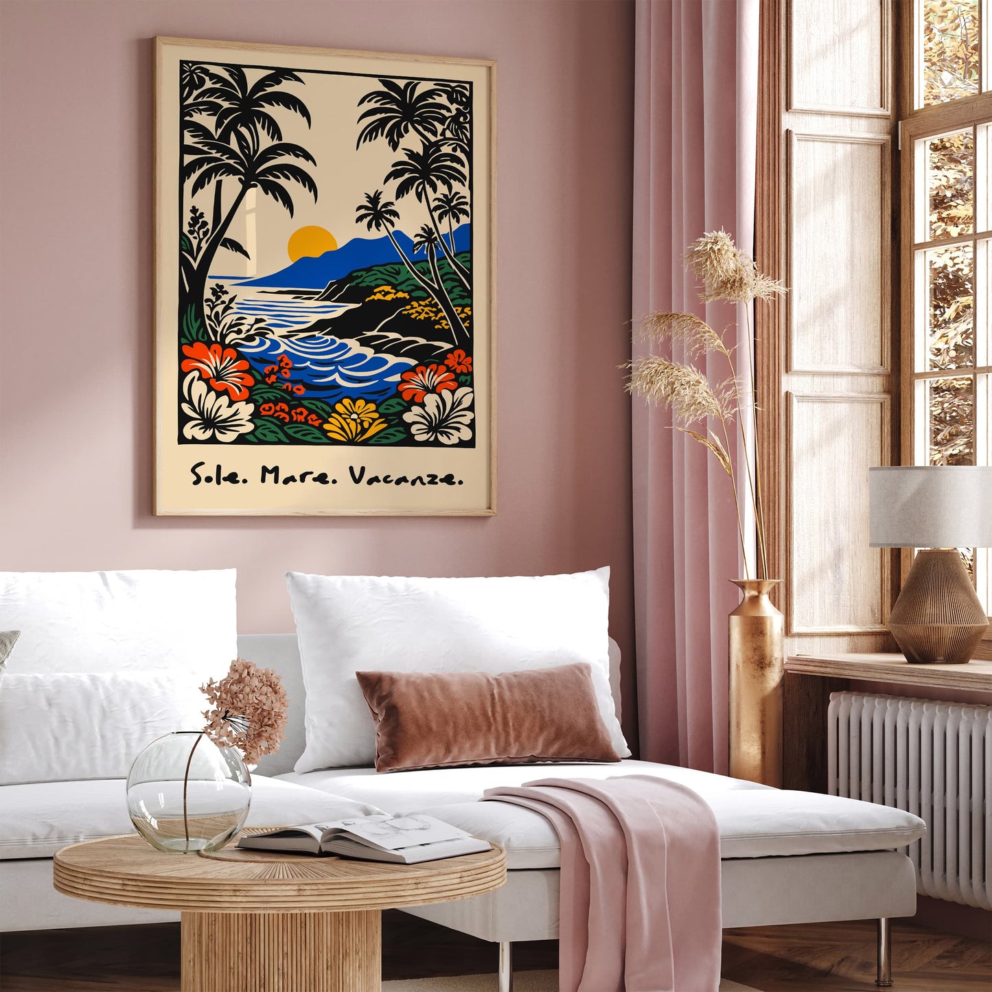 Sole. Mare. Vacanze. Poster
