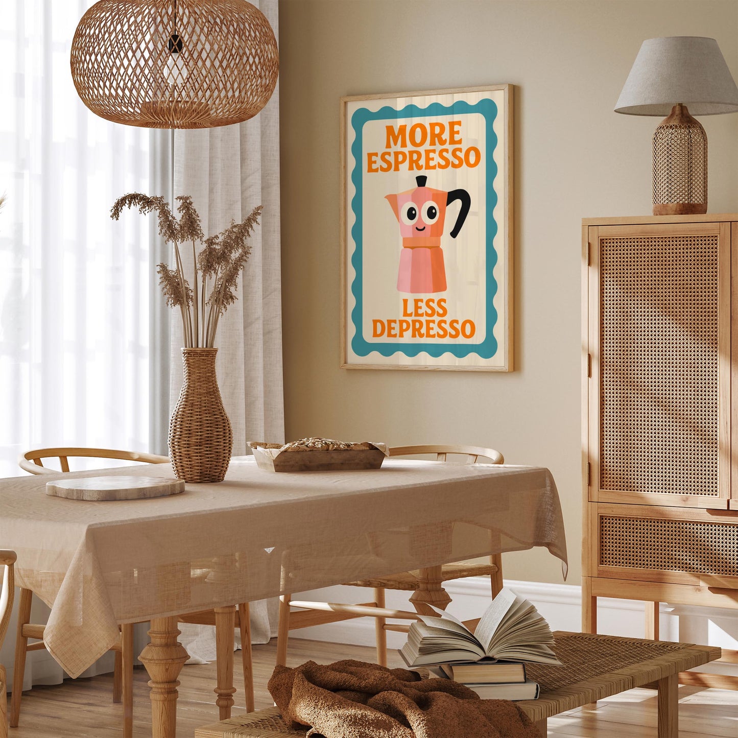 More Espresso Less Depresso Poster