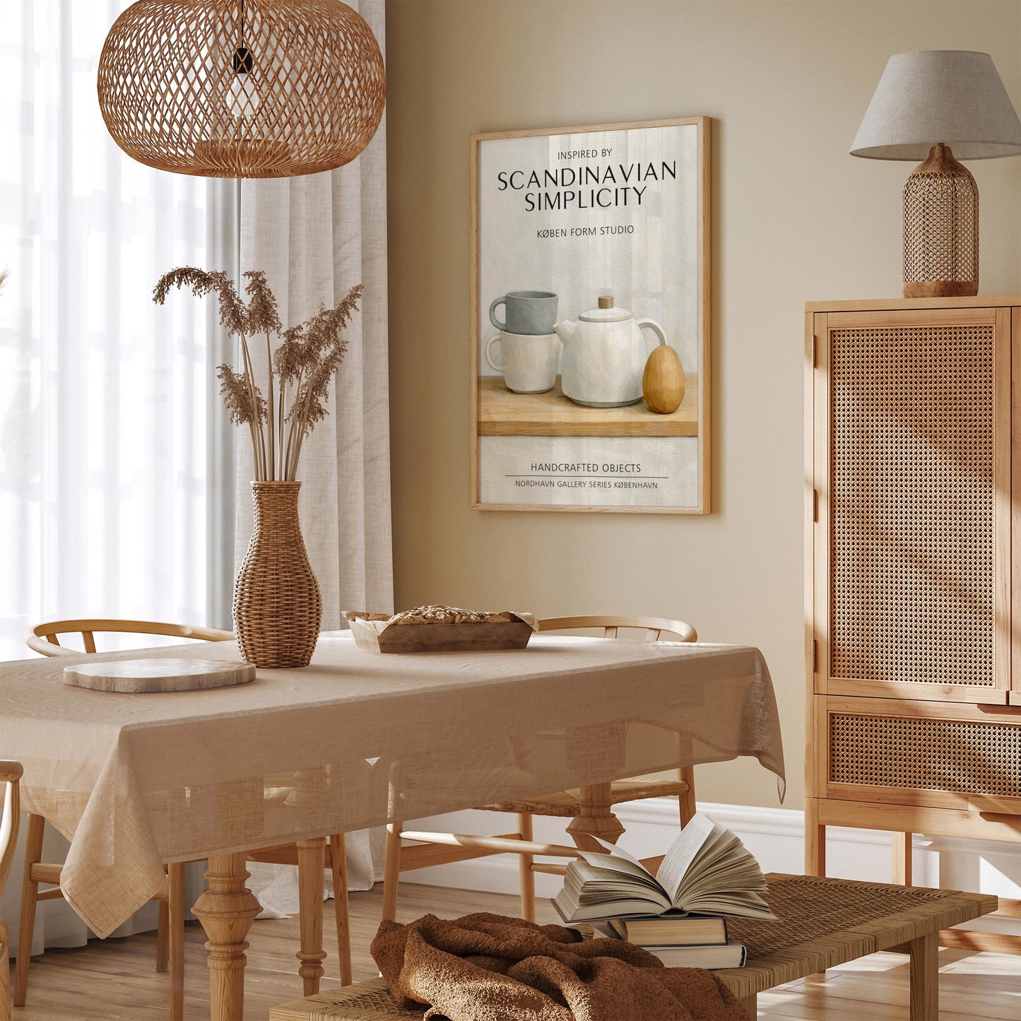Scandinavian Exhibition Poster