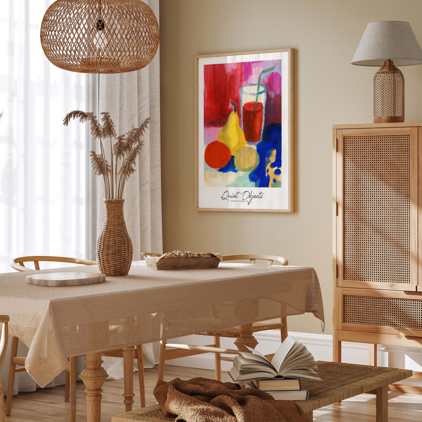 Quiet Object Poster - Modern Exhibition Art Print