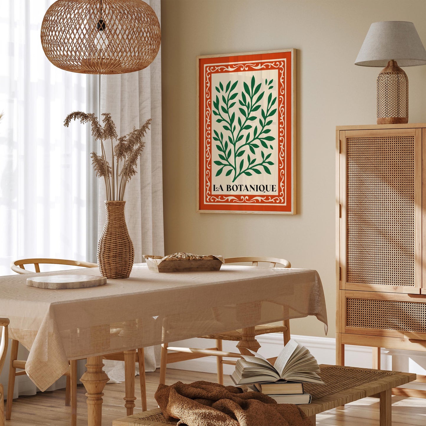 La Botanique French Nature Poster