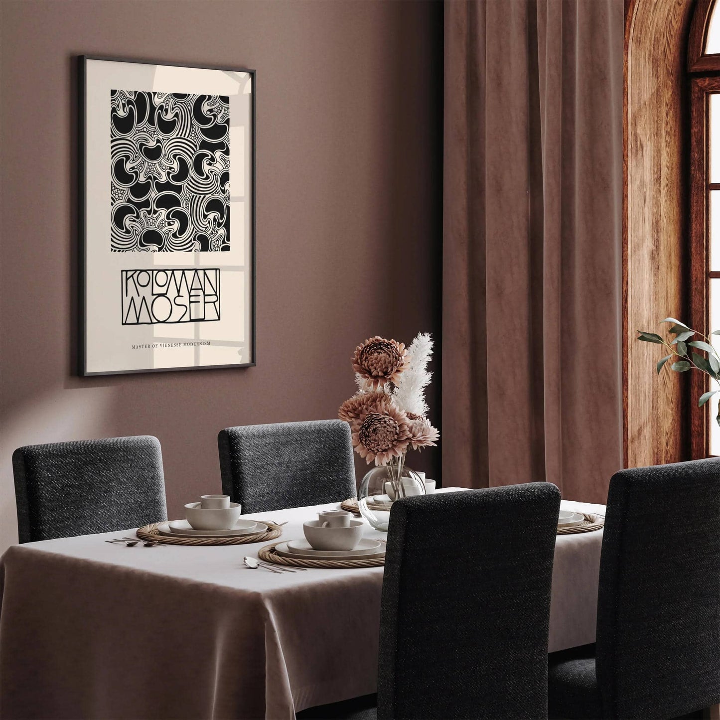 Koloman Moser Art Nouveau Vintage Wall Art - HypeSheriff