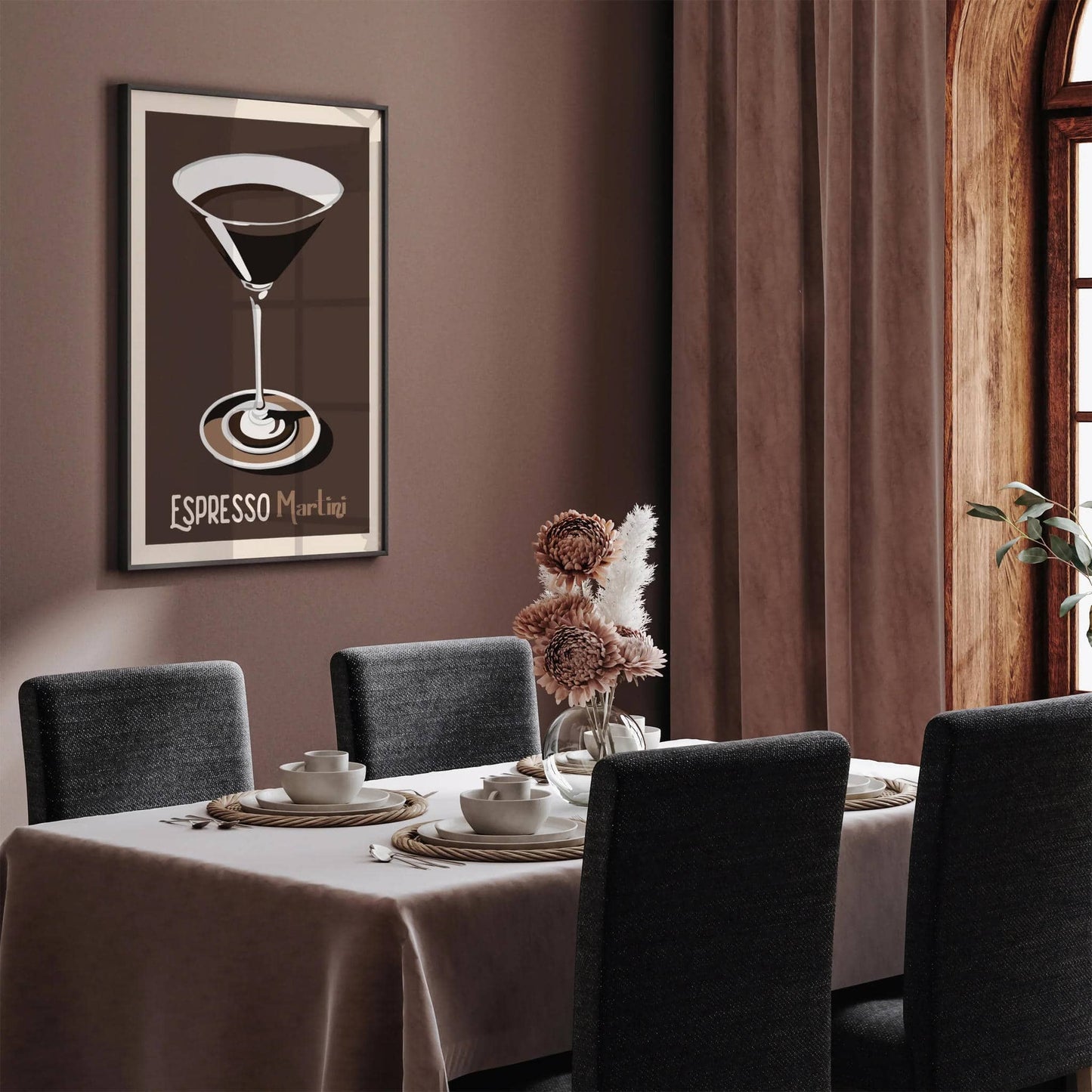 Espresso Martini Classy Wall Art Print - HypeSheriff