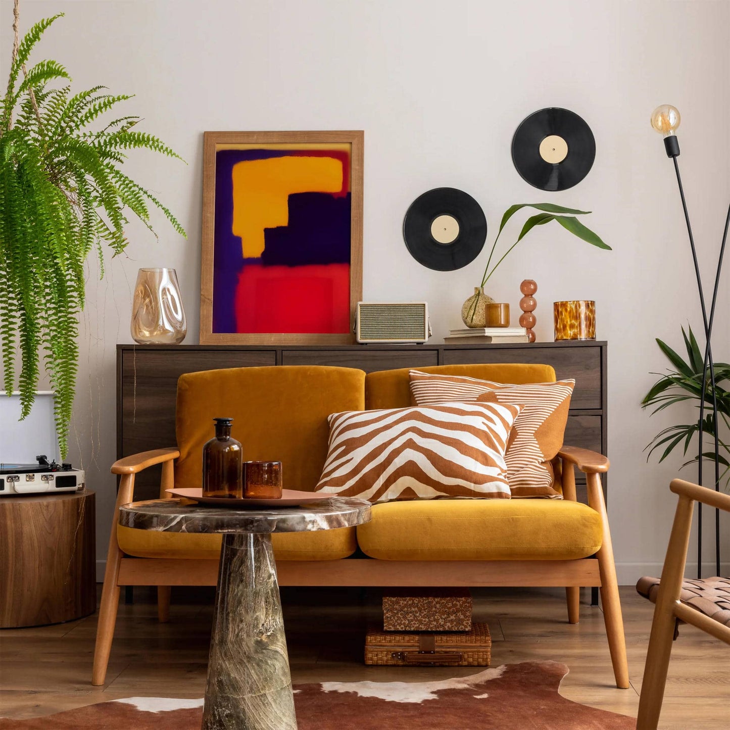 Abstract Colorfields Wall Art - HypeSheriff