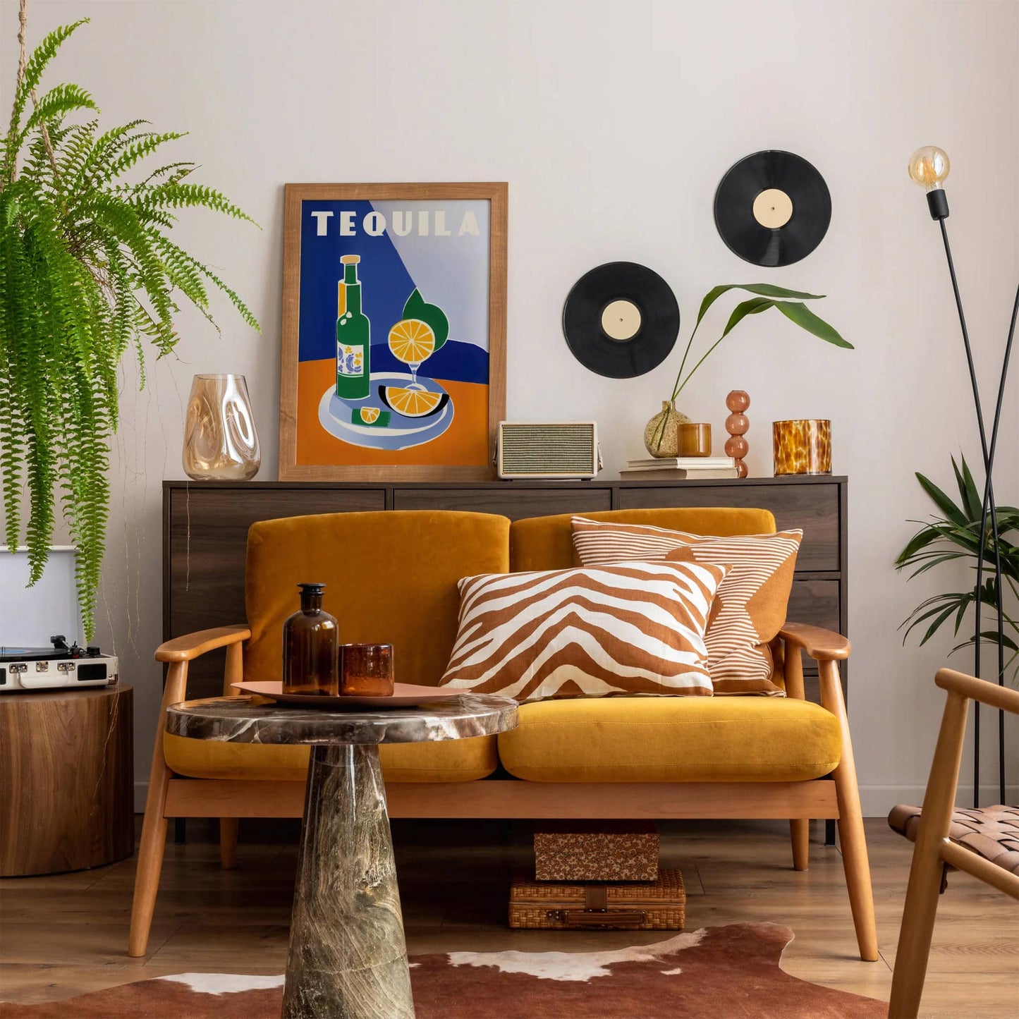 Tequila Retro Poster - HypeSheriff