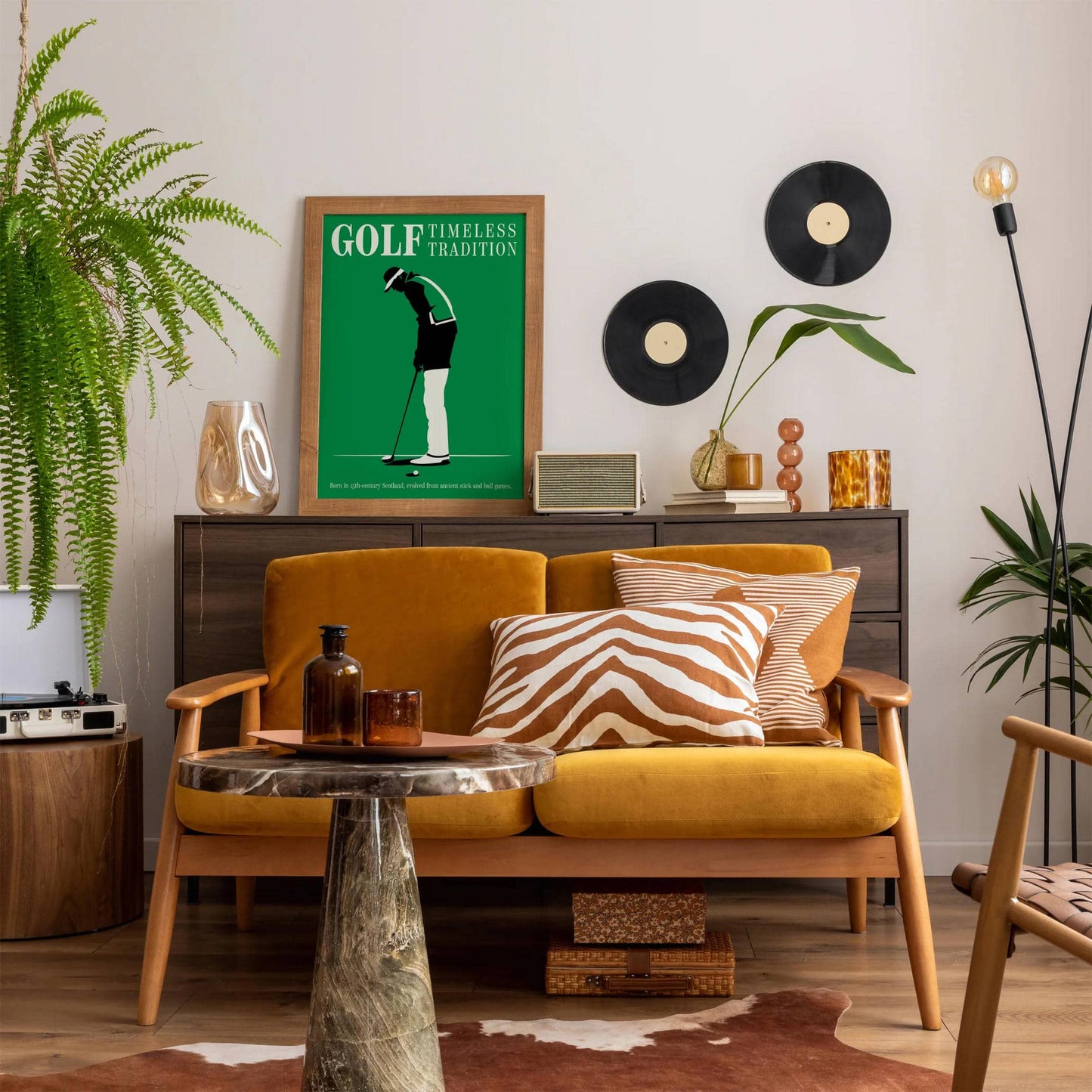 Minimal Golf Wall Art Poster - HypeSheriff