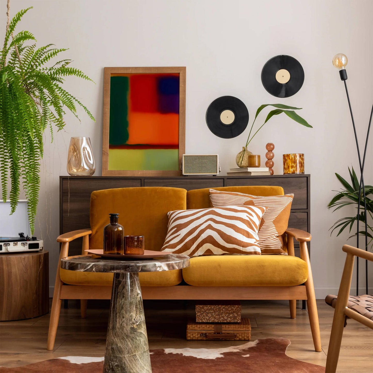 Mark Rothko Inspired Abstract Painting Print - HypeSheriff