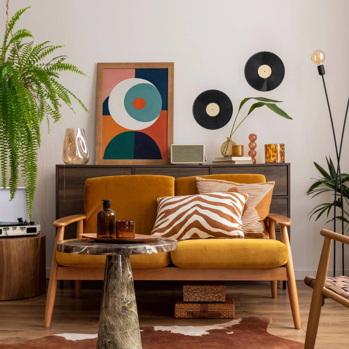 MCM Abstract Geometric Print - HypeSheriff