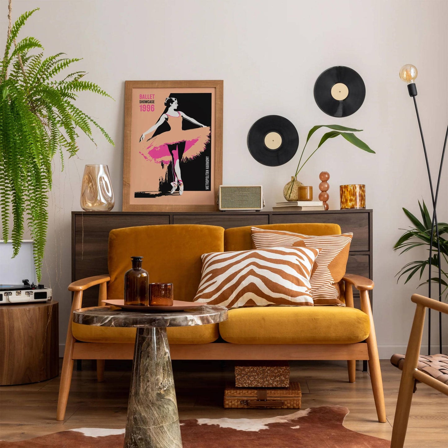 Retro Ballet Pop Art Poster - HypeSheriff