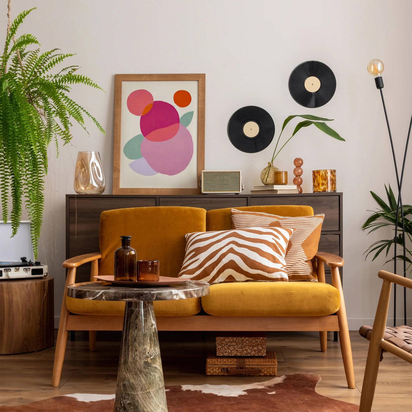 Modern Pinky Abstract Wall Art 2025 - HypeSheriff