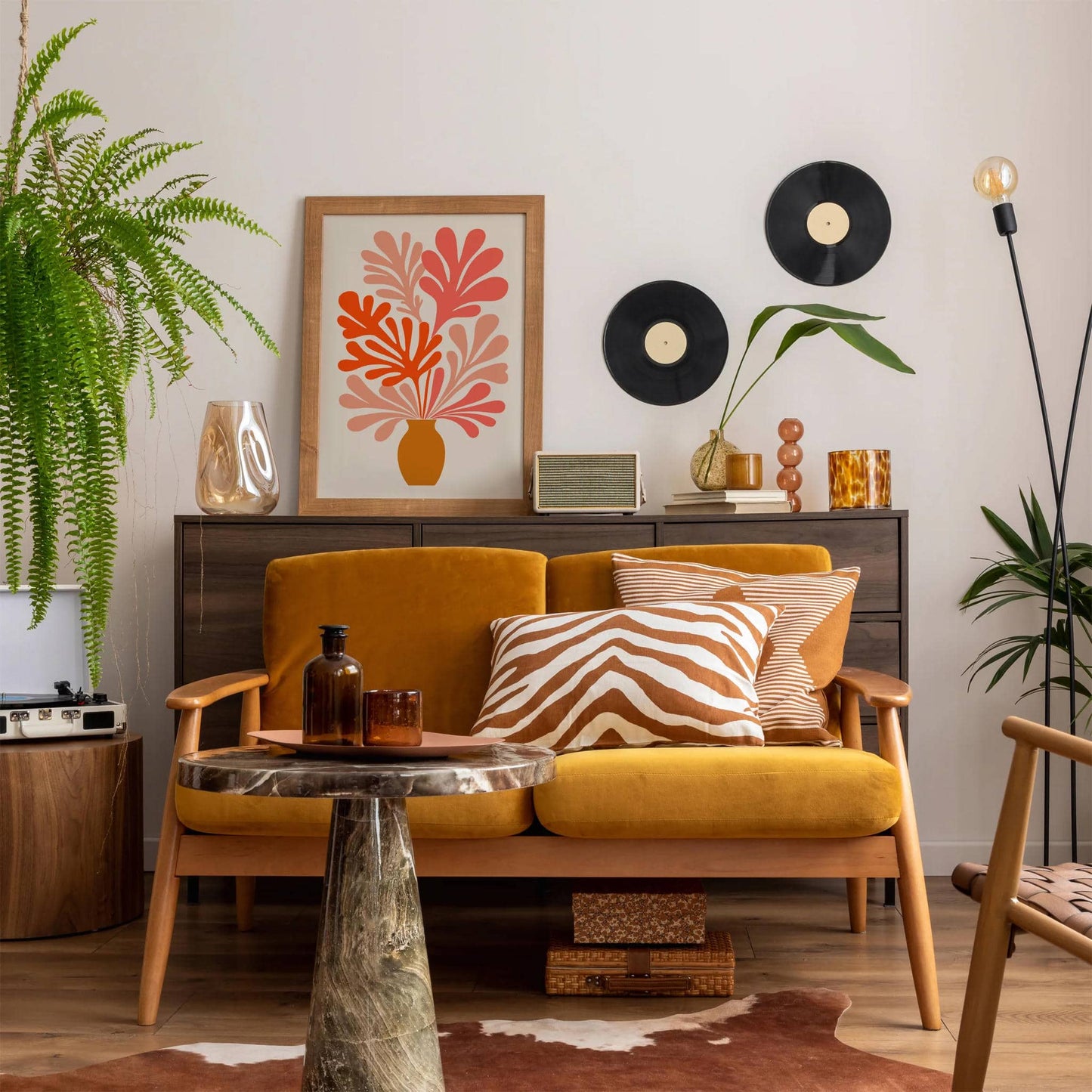 House Plant Illustration Floral Poster - HypeSheriff