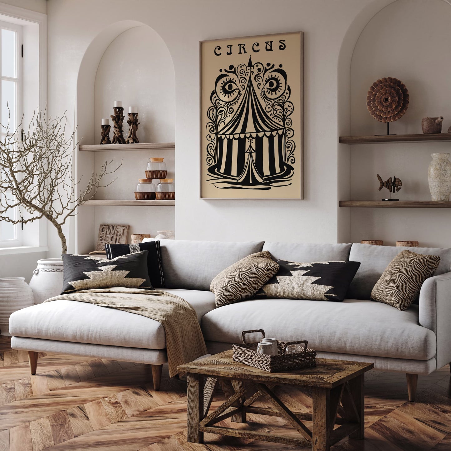 Circus Vintage Festival Poster