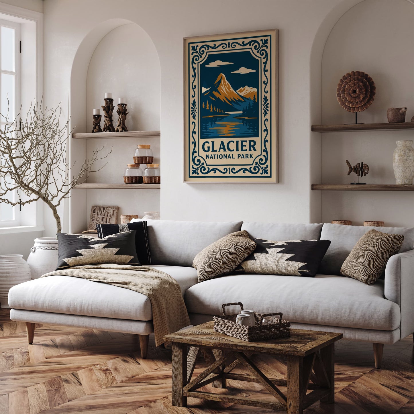 Glacier National Park Poster