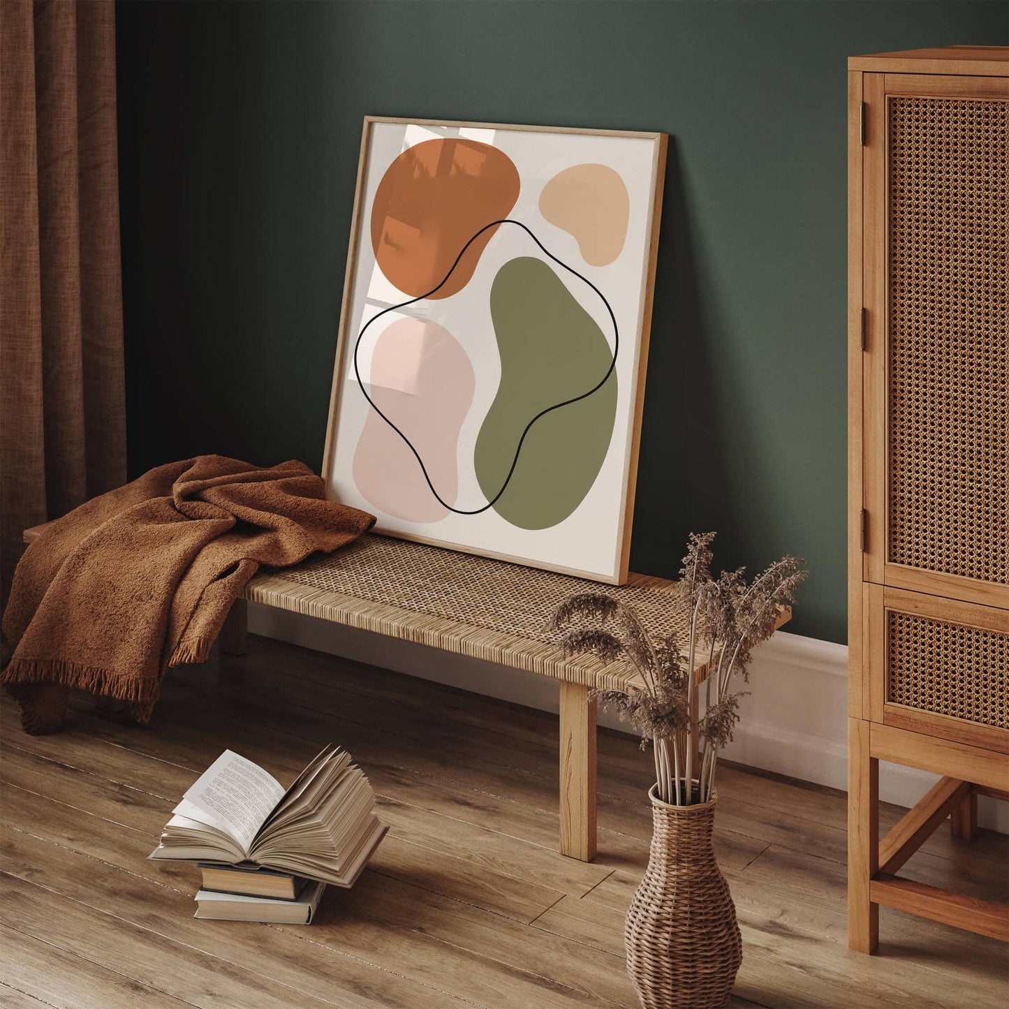 Trendy 2025 Abstract Modern Wall Art Print