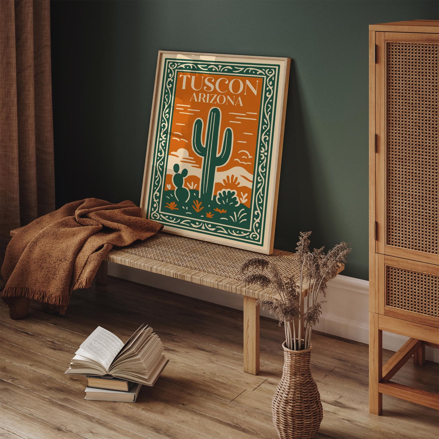 Tucson Arizona Cactus Poster