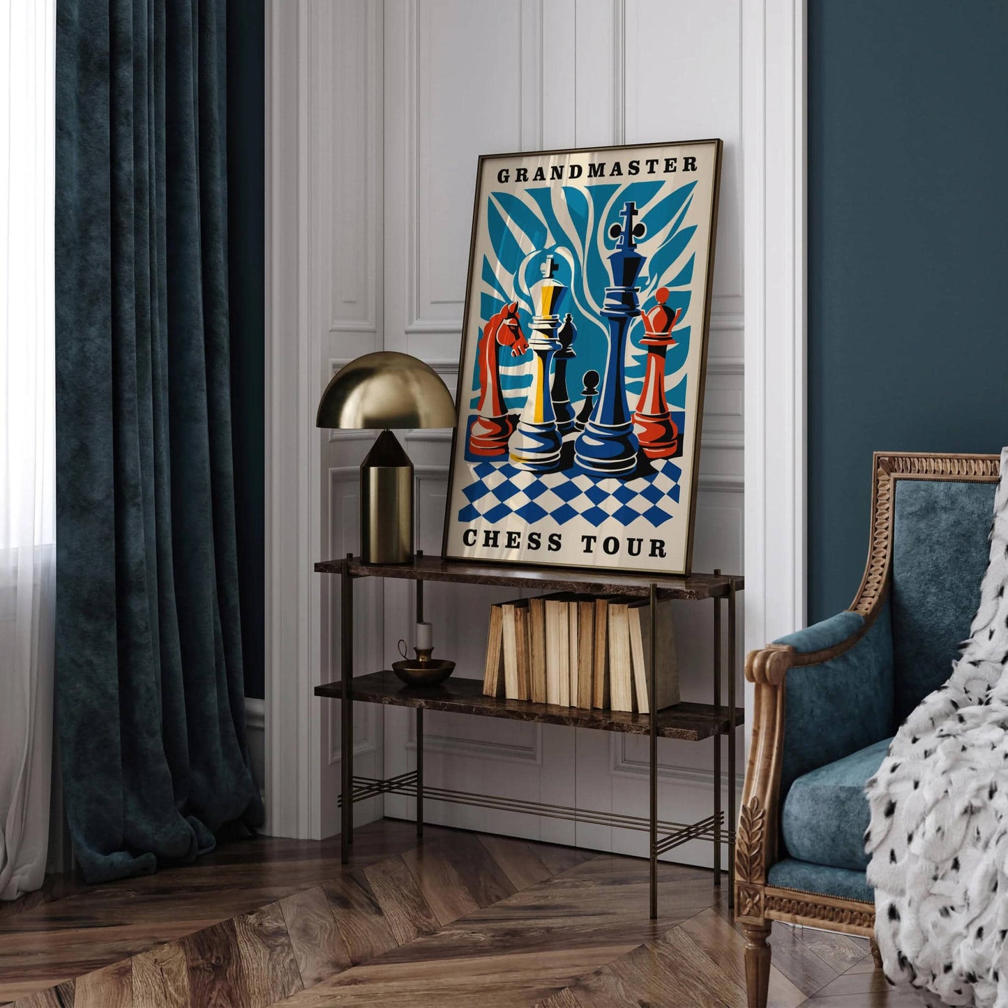 Grandmaster Chess Tour Poster 2025