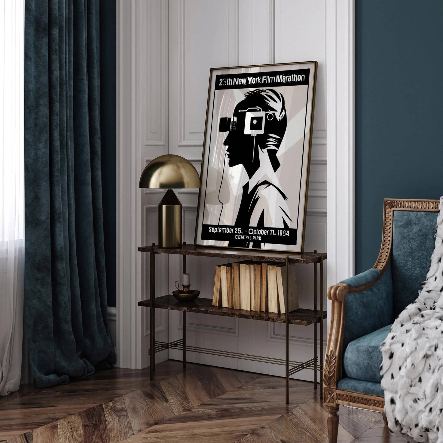 New York City Film Marathon Art Print - HypeSheriff