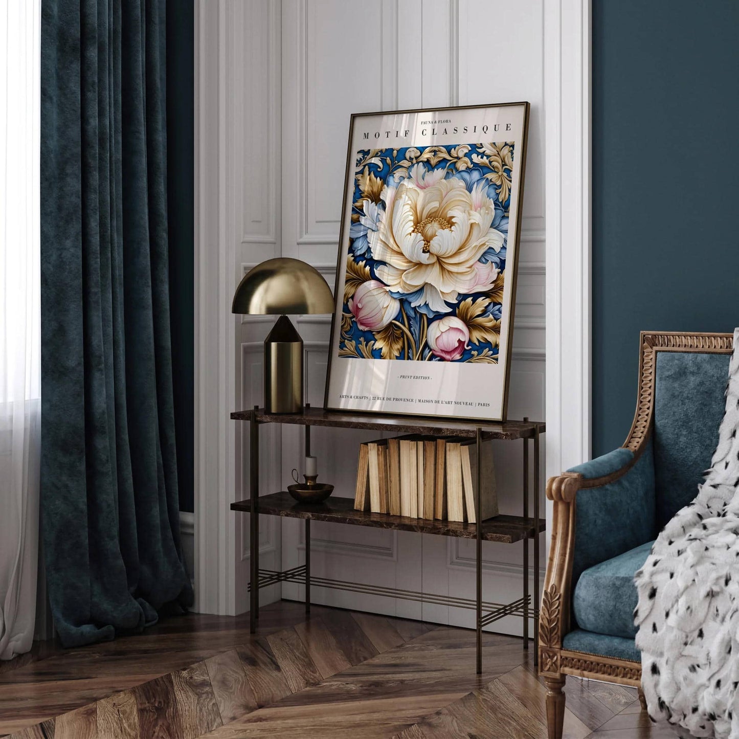 William Morris Victorian Design Wall Art - HypeSheriff