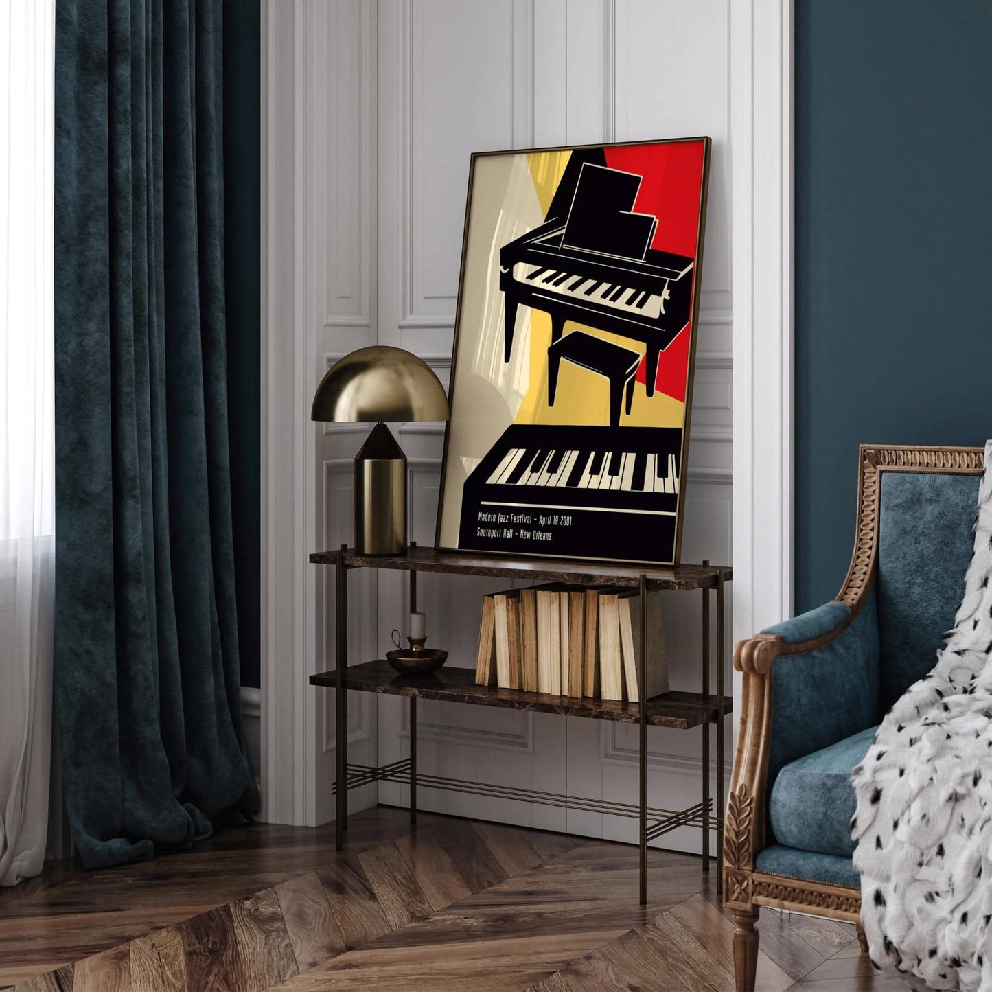 Modern Jazz Festival New Orleans Art Print - HypeSheriff