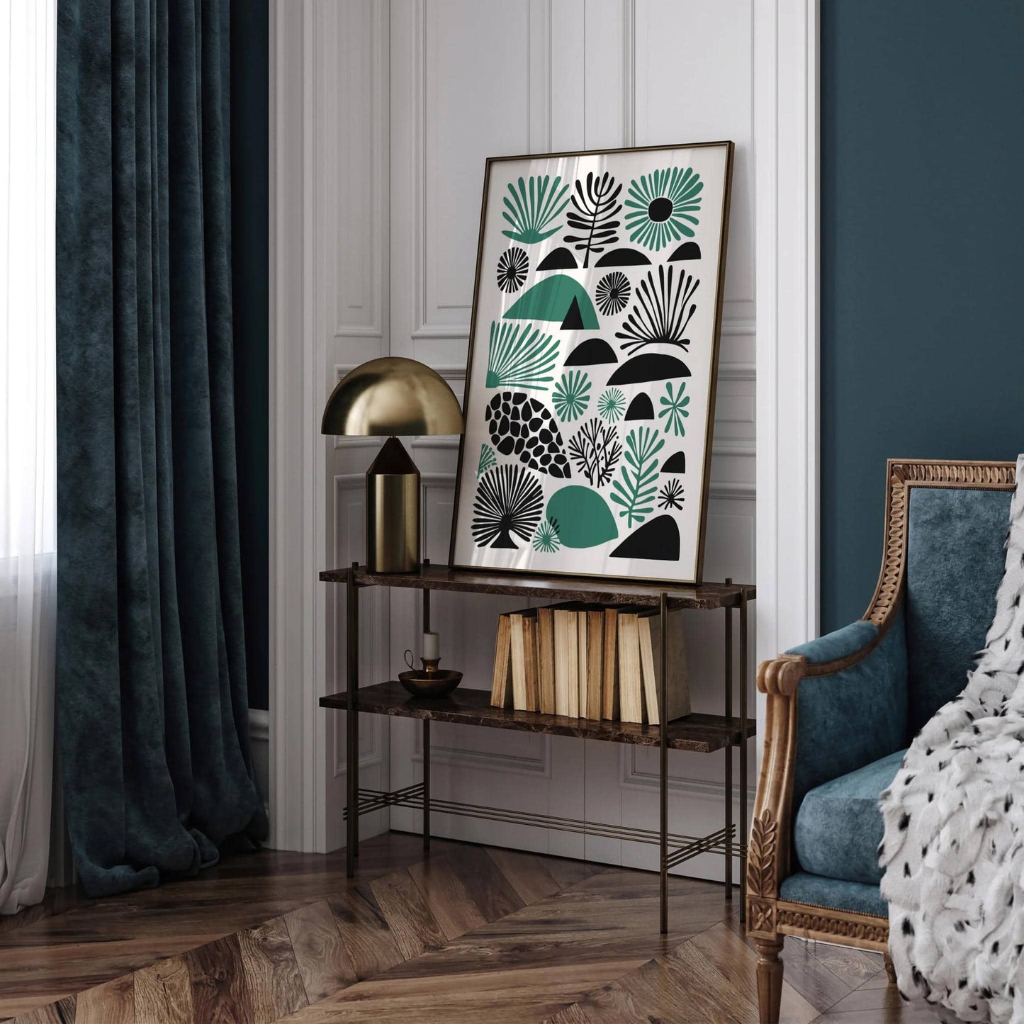 Modern Aesthetic Nature Art Print - HypeSheriff