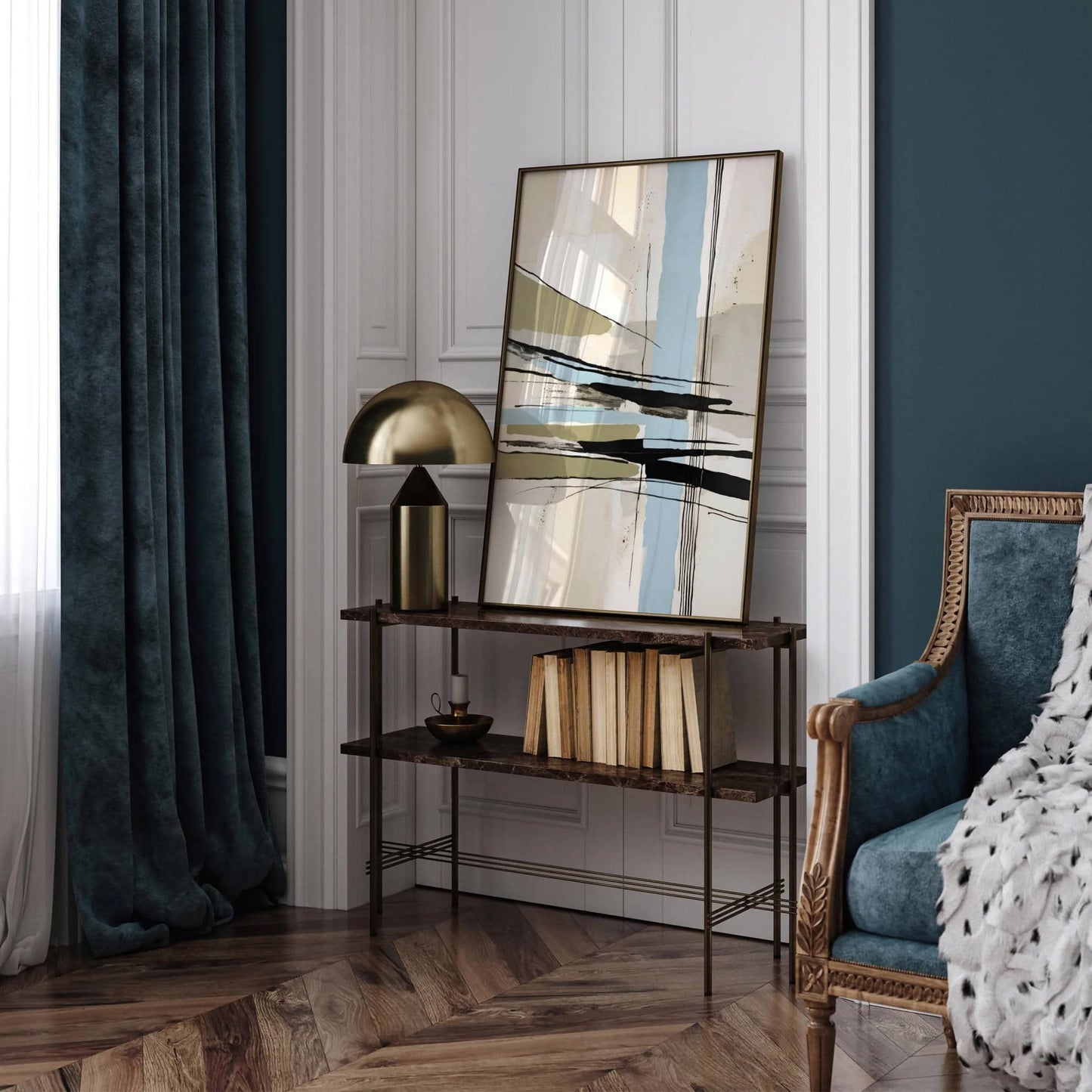 Handmade Abstract Painting - Perfect for Home Decor - HypeSheriff