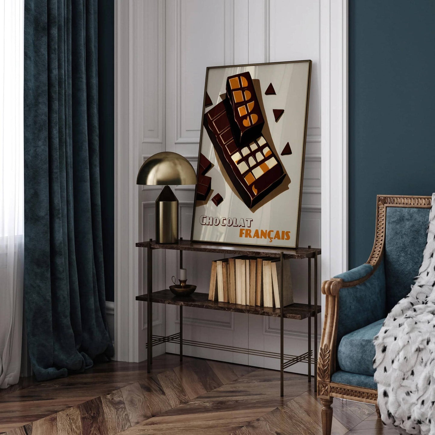 French Chocolate Vintage Poster - HypeSheriff