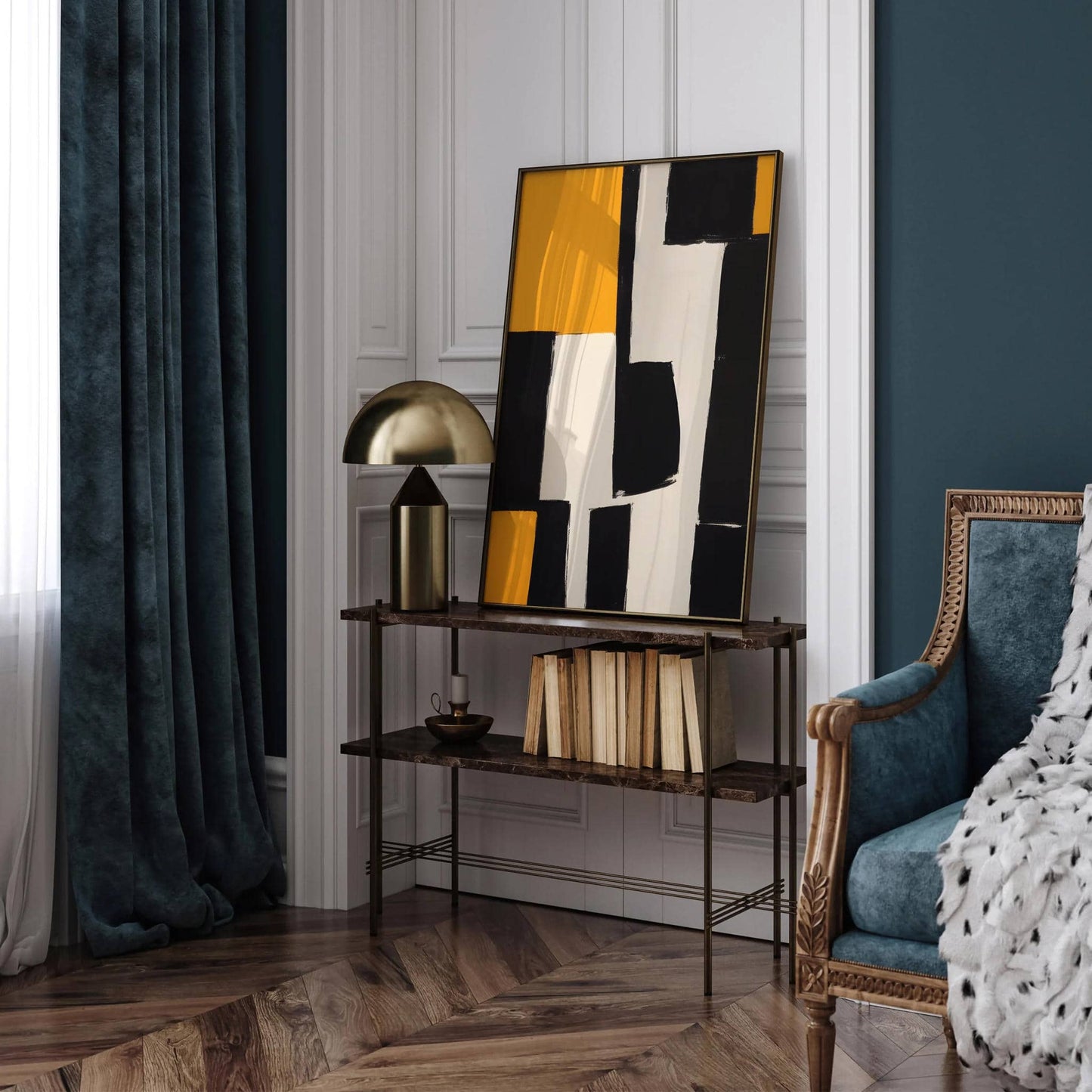 Mid-Century Abstract Wall Art - HypeSheriff