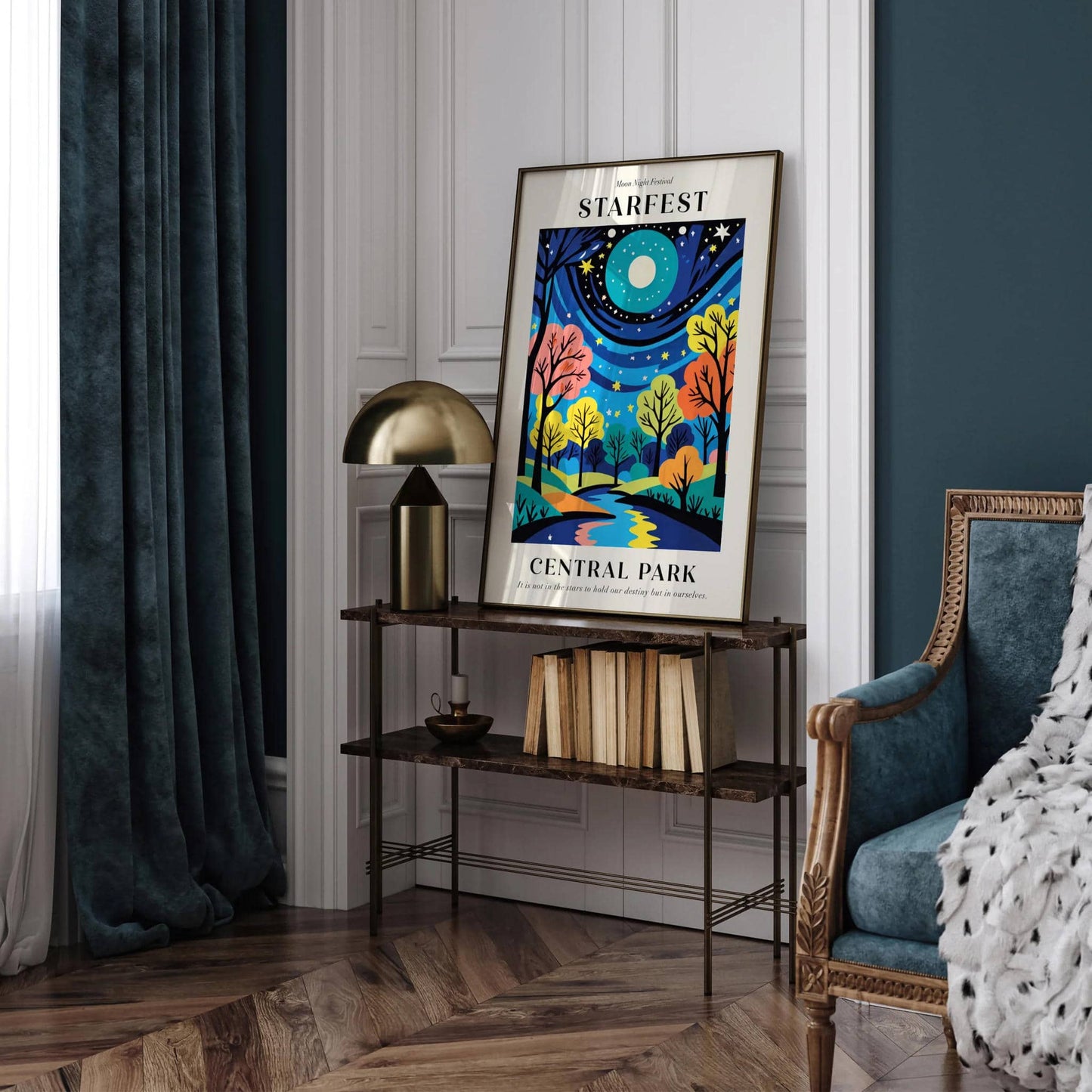 Starnight Festival NYC Art Print Wall Decor - HypeSheriff