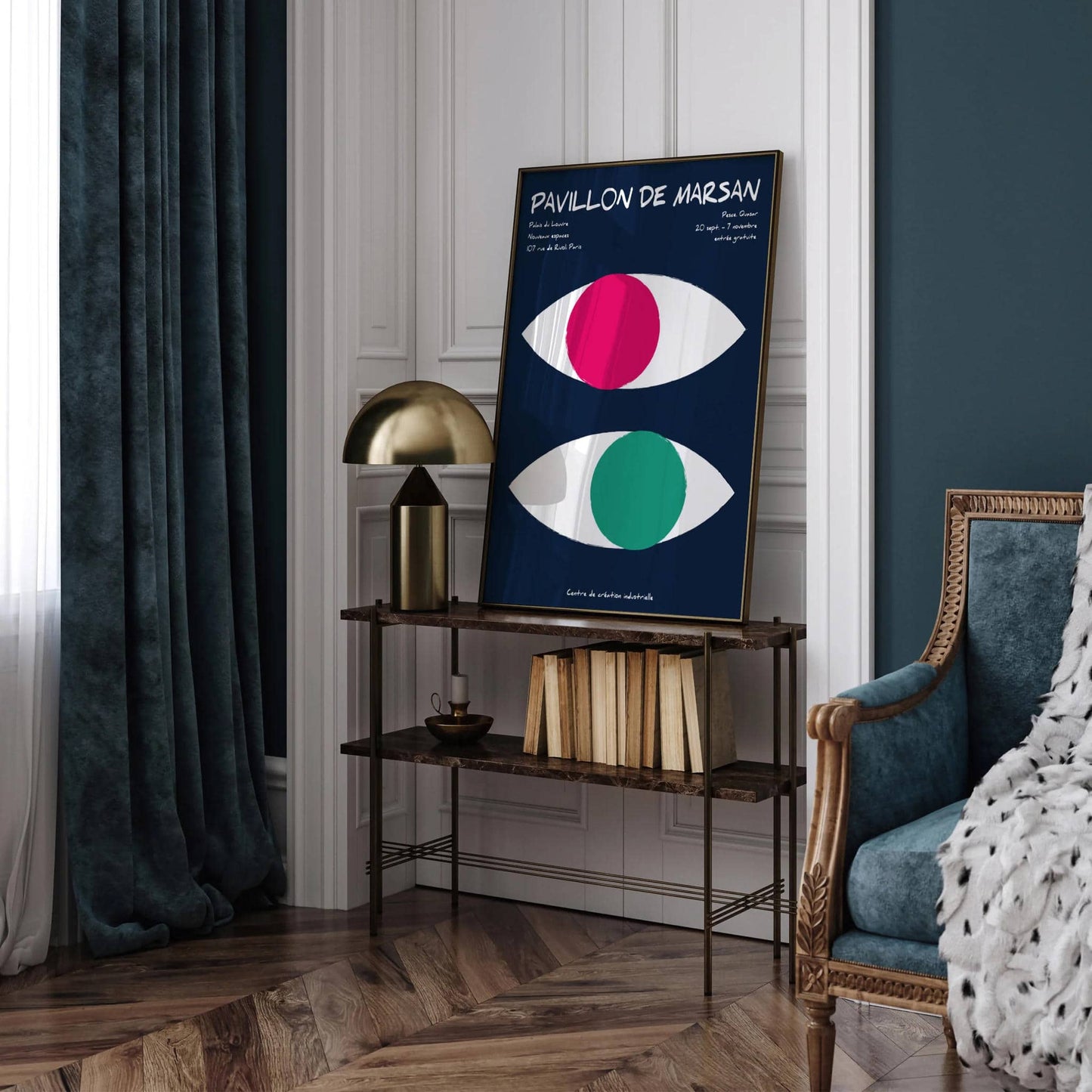 Pavillon de Marsan French Exhibition Poster - HypeSheriff