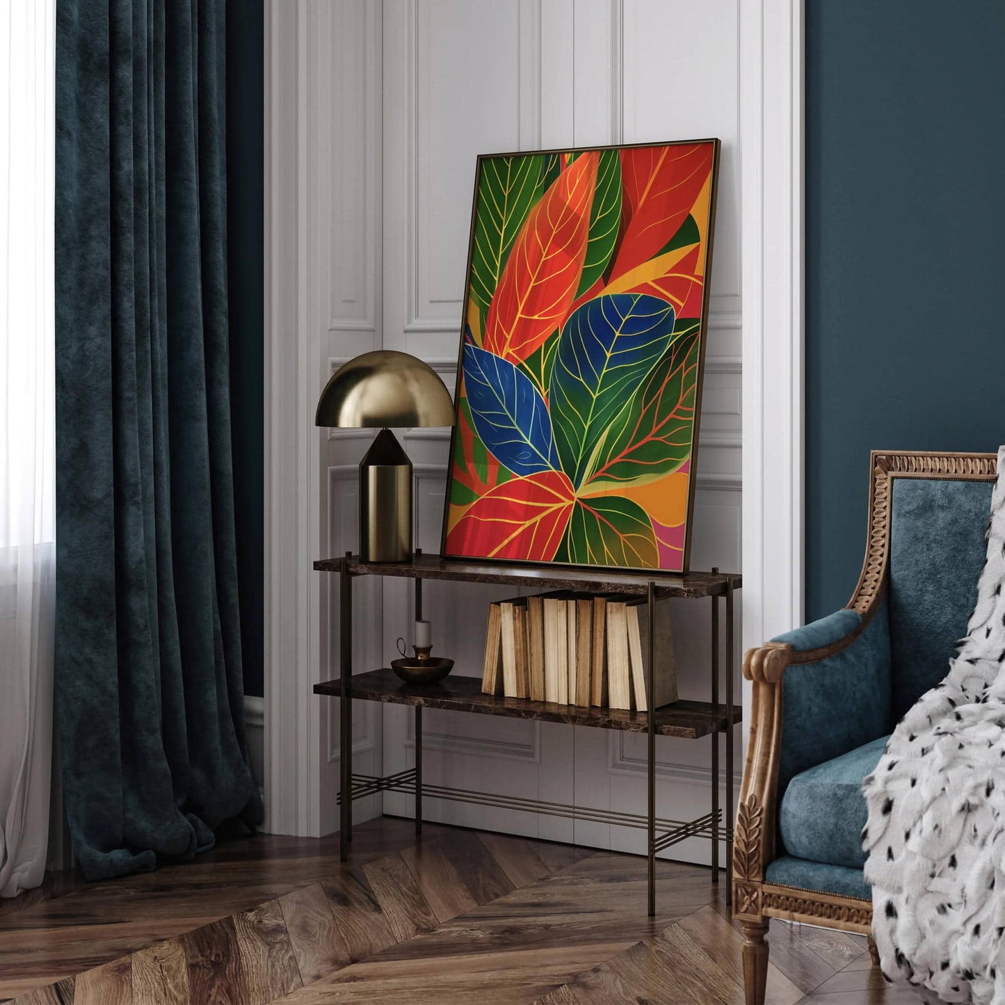 Autumn Leaves Painting Giclee Print - HypeSheriff