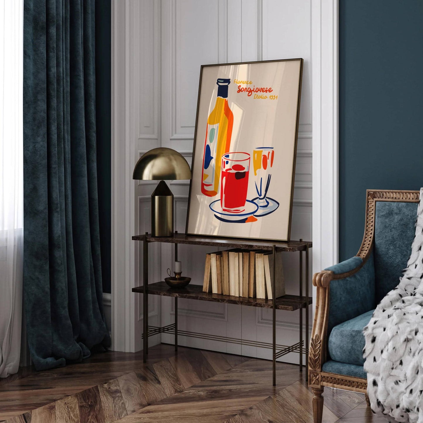 Sangiovese Wine Florence Poster - HypeSheriff