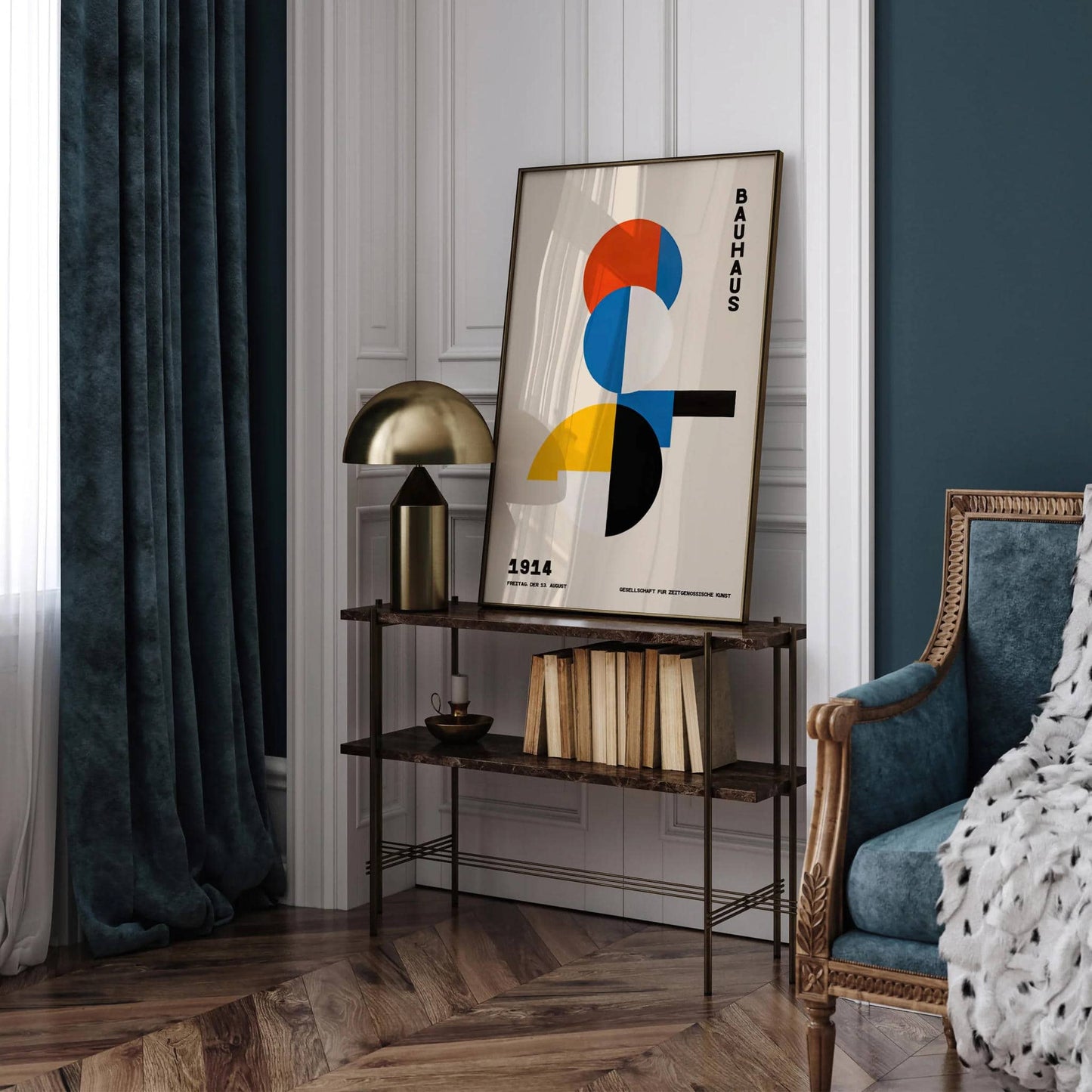 Bauhaus 1914 Circies Poster - HypeSheriff