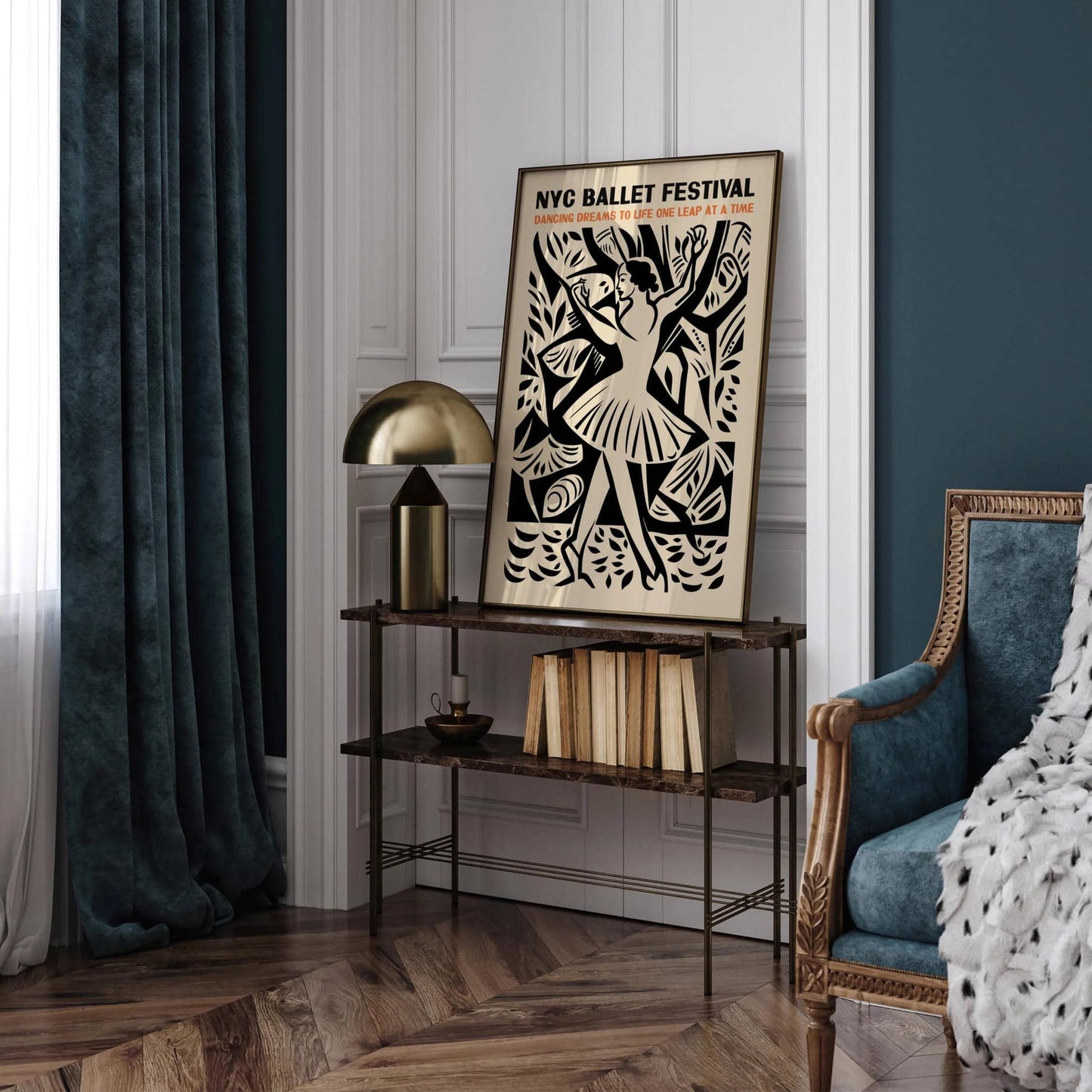 NYC Ballet Festival Vintage Print - HypeSheriff