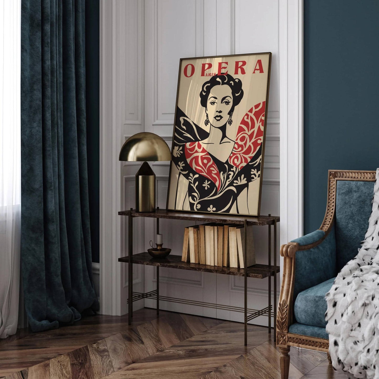 French Music Opera Art Print - 2024 Edition - HypeSheriff