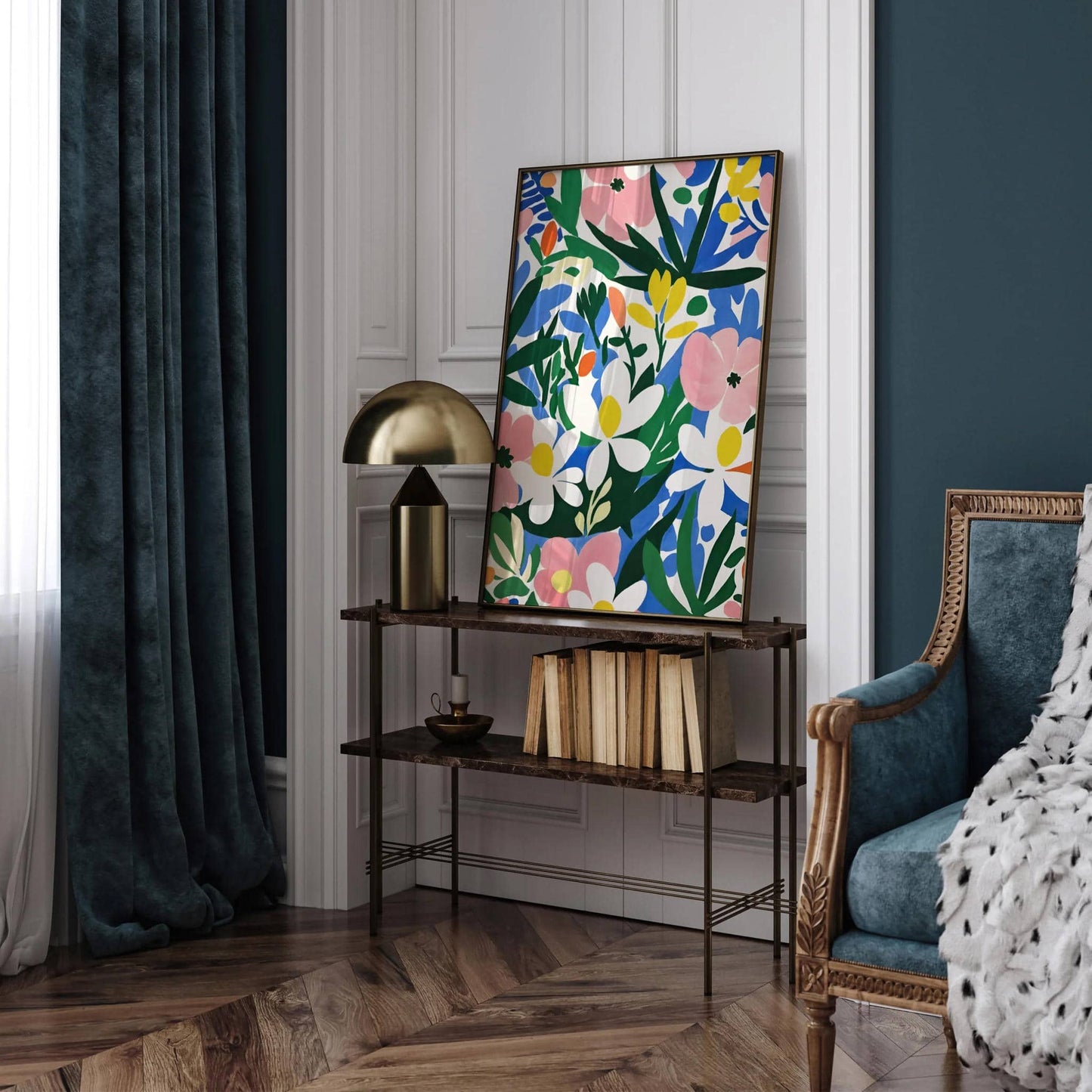 Cute Flowers High Quality Art Print - HypeSheriff