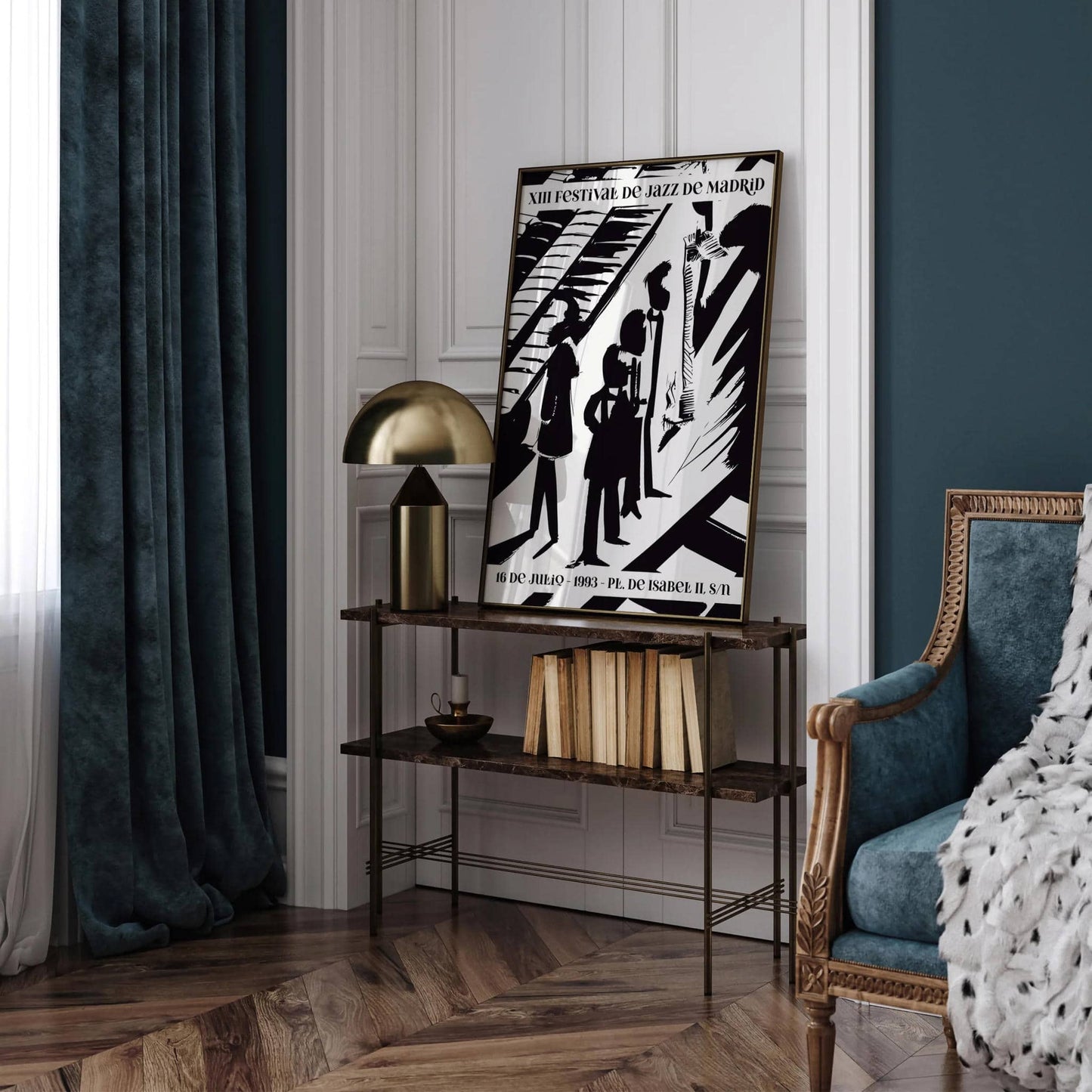 Vintage Madroid Jazz Festival Poster - HypeSheriff