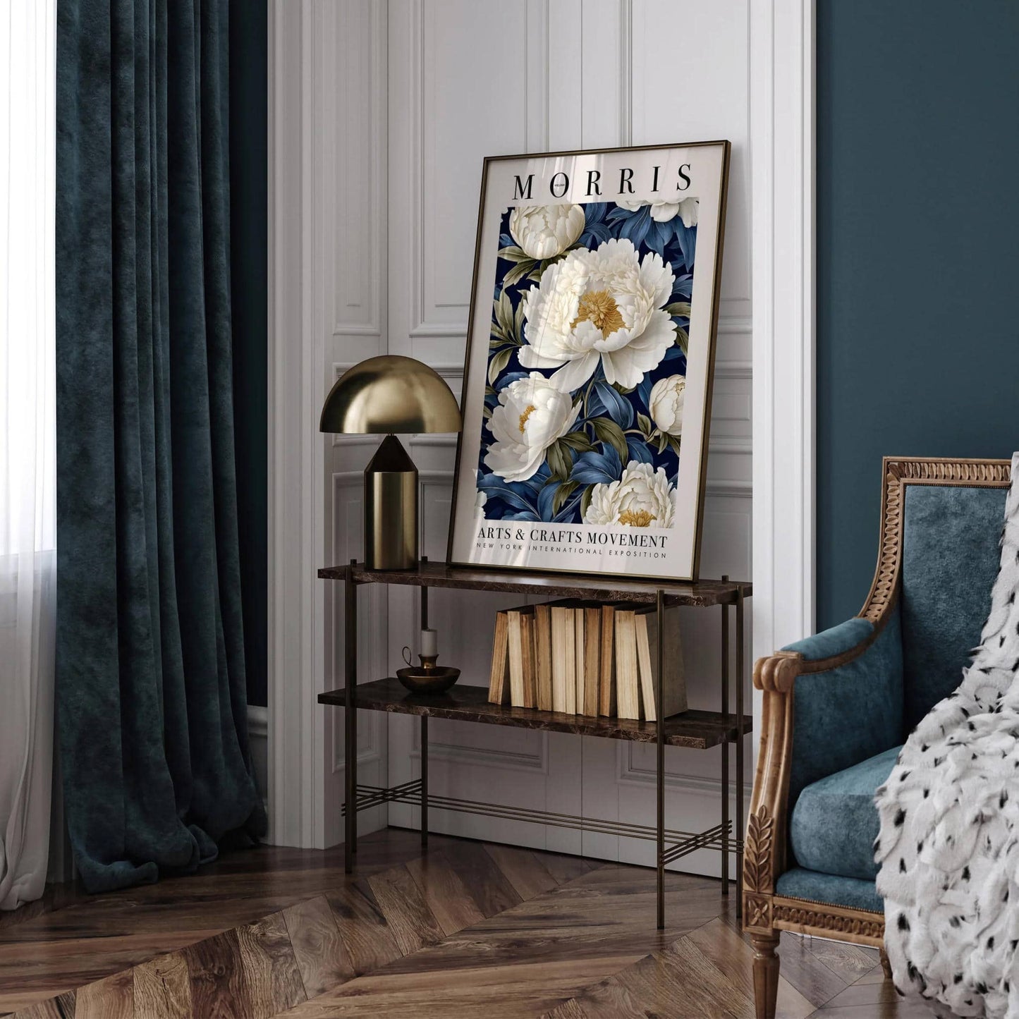 Morris New York Exhibition Poster