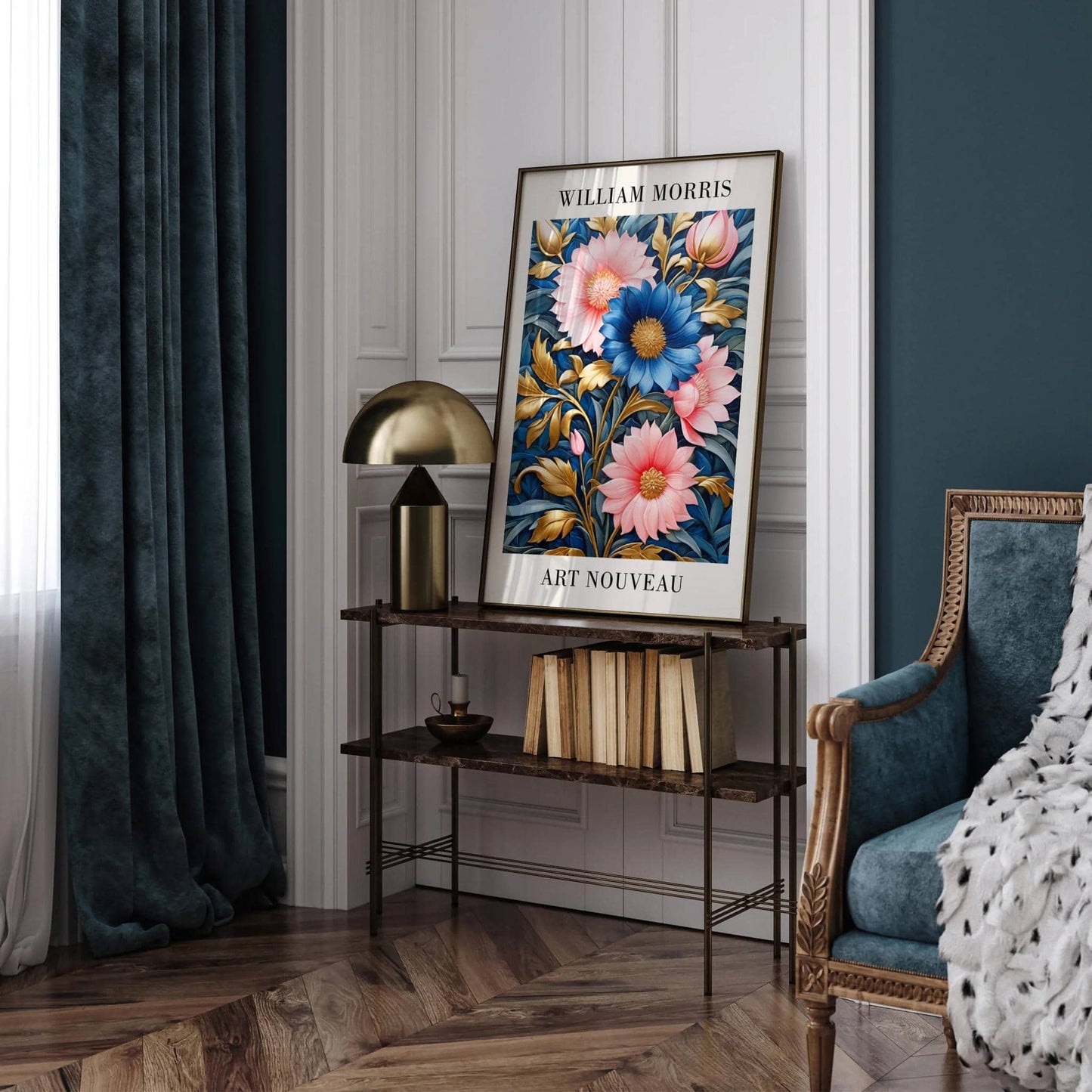 Artisanal Flair: William Morris Wall Poster - HypeSheriff