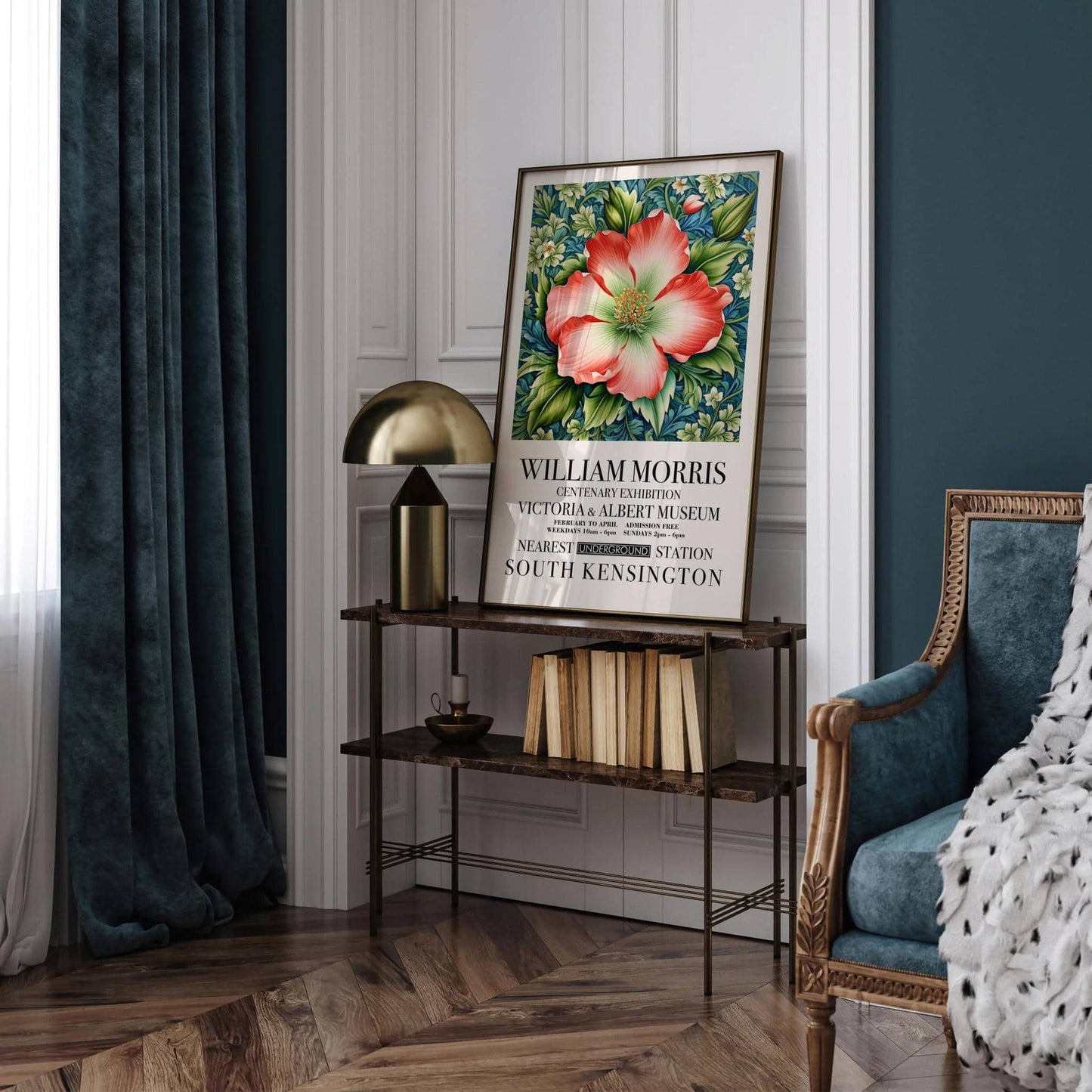 William Morris Vintage Poster - HypeSheriff