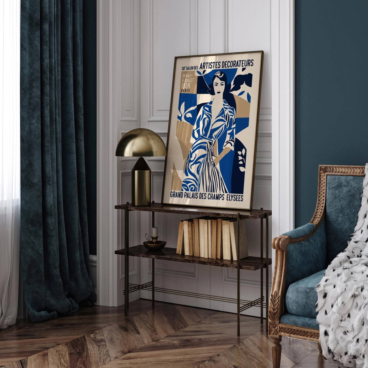 Paris Vintage Fashion Show Wall Art - HypeSheriff