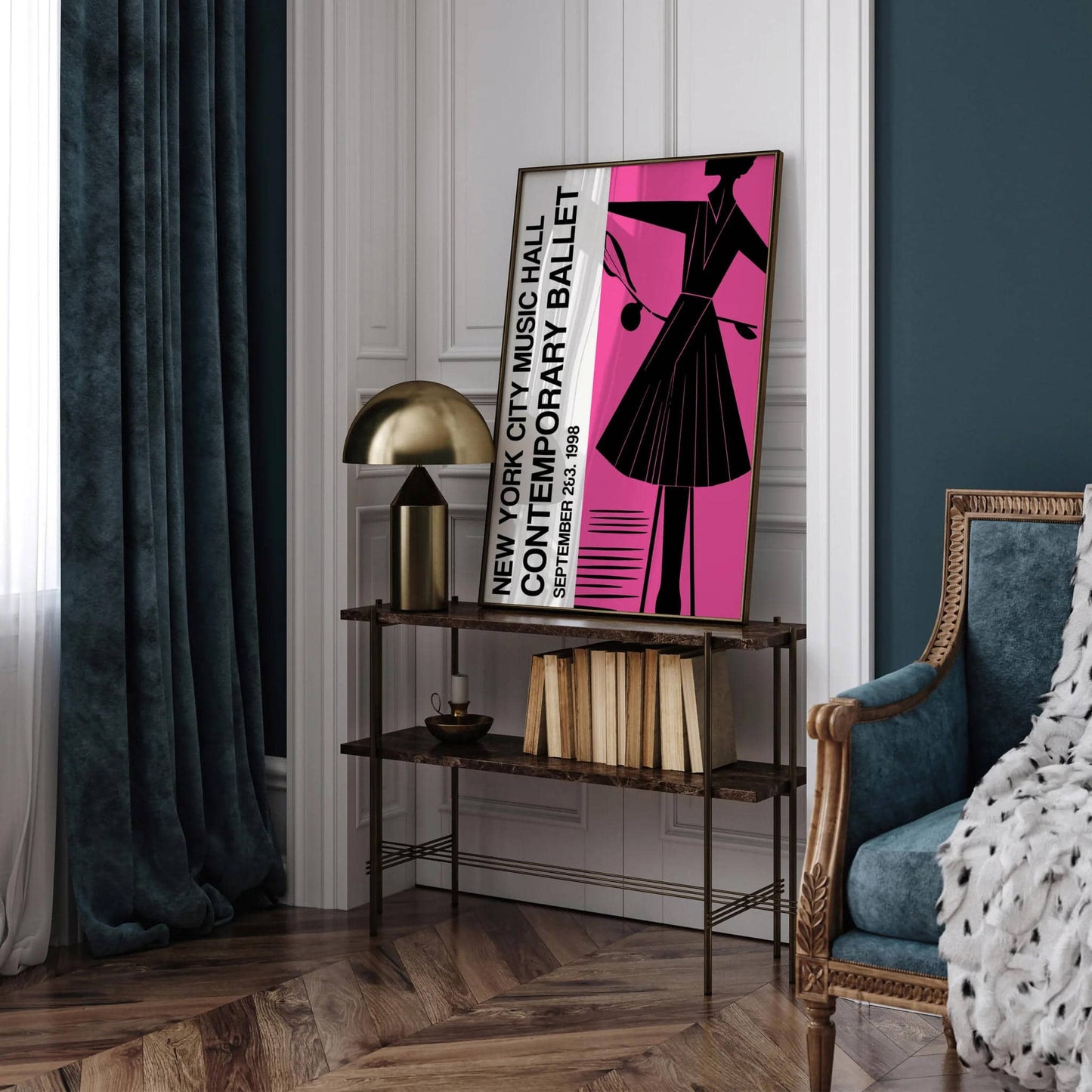 Contemporary Ballet NYC Music Hall Poster - HypeSheriff