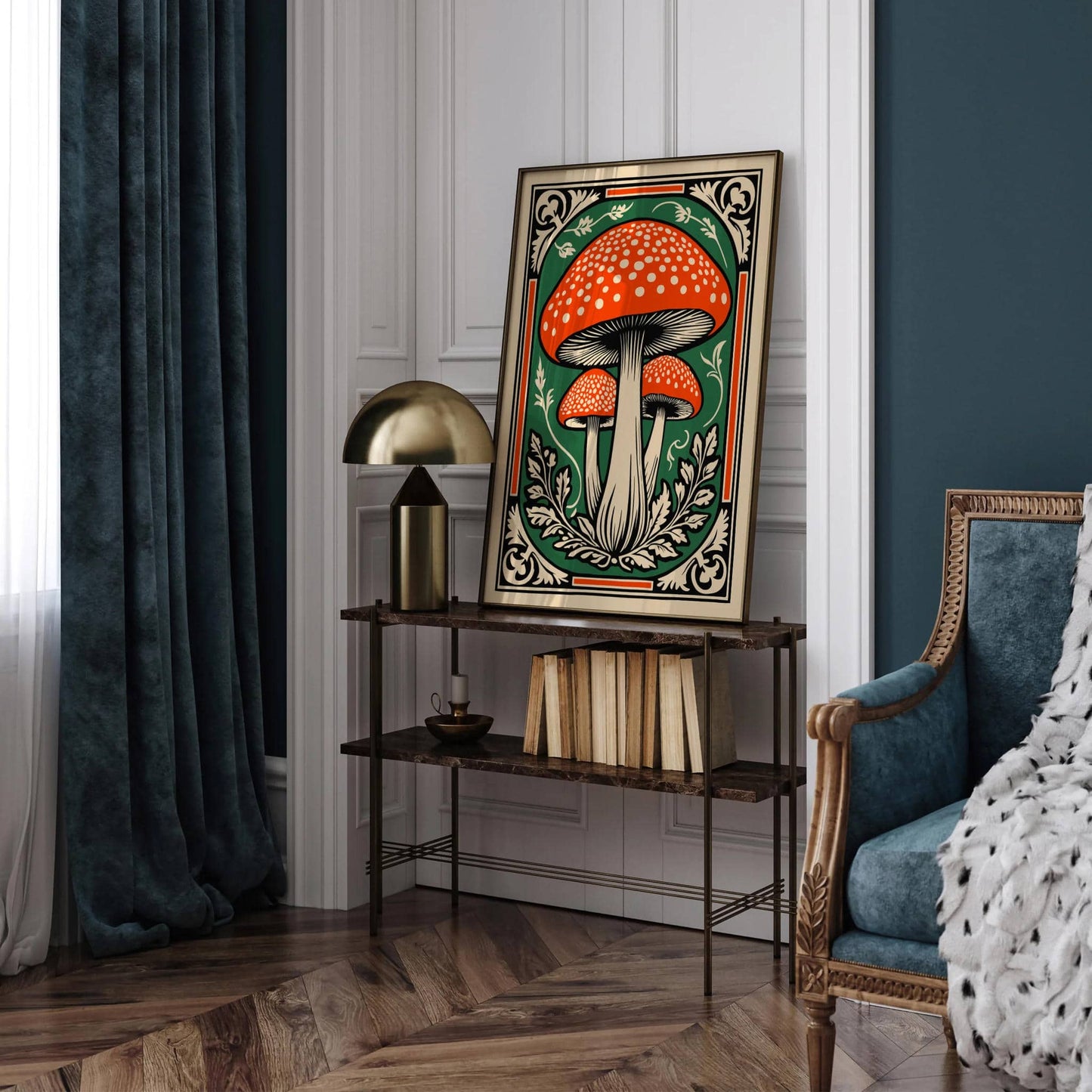Whimsical Fungi Wall Art