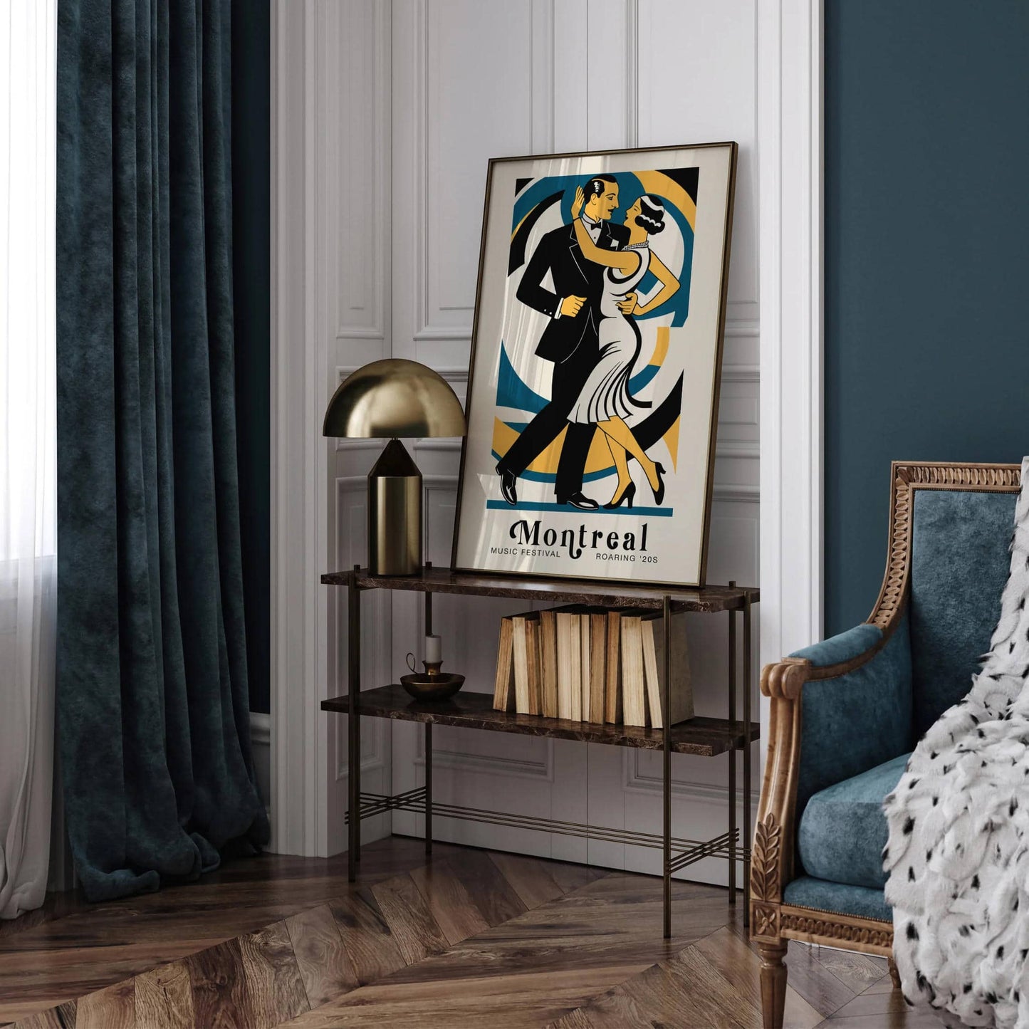 Roaring 20 Swing Music Poster - HypeSheriff