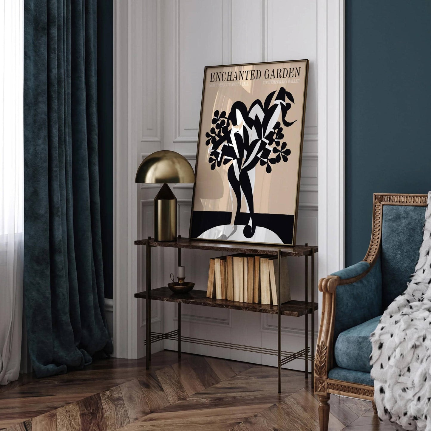 Enchanted Garden - Contemporary Ballet Poster - HypeSheriff